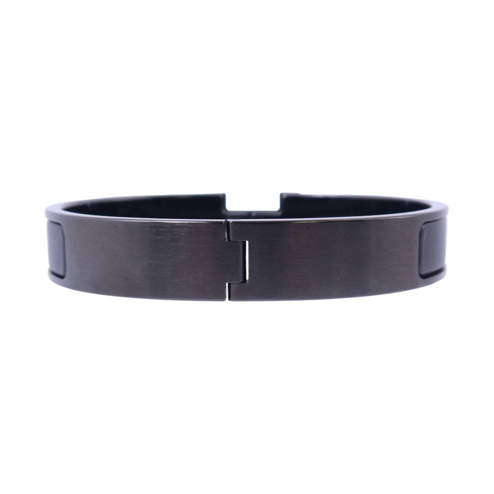 HERMES 金屬/琺瑯Click HH So Black Bracelet手鏈