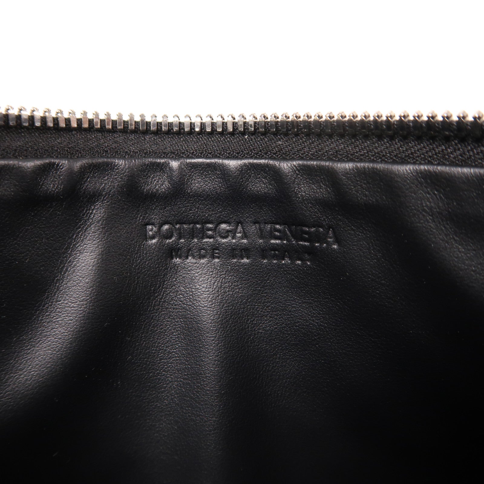 BOTTEGA VENETA 牛皮皮革Clutch Bag銀扣手拿包