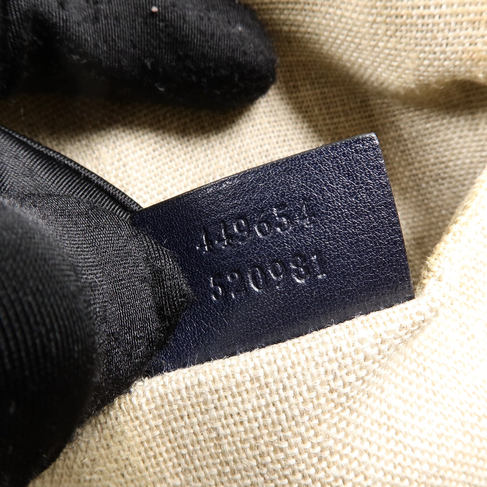 GUCCI 牛皮皮革Guccissima手挽肩背兩用袋