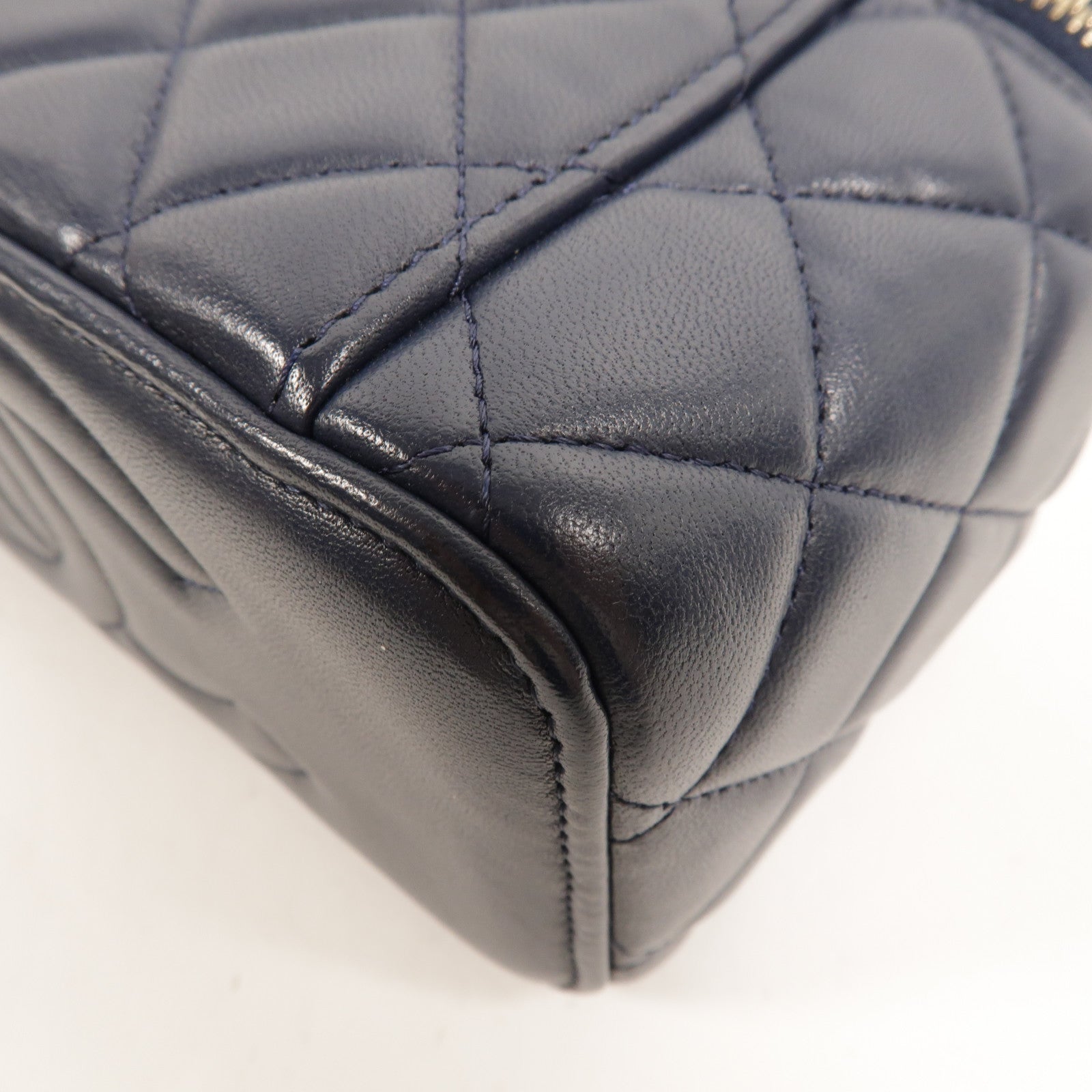 CHANEL 羊皮皮革Top Handle Vanity Case手挽肩背兩用袋