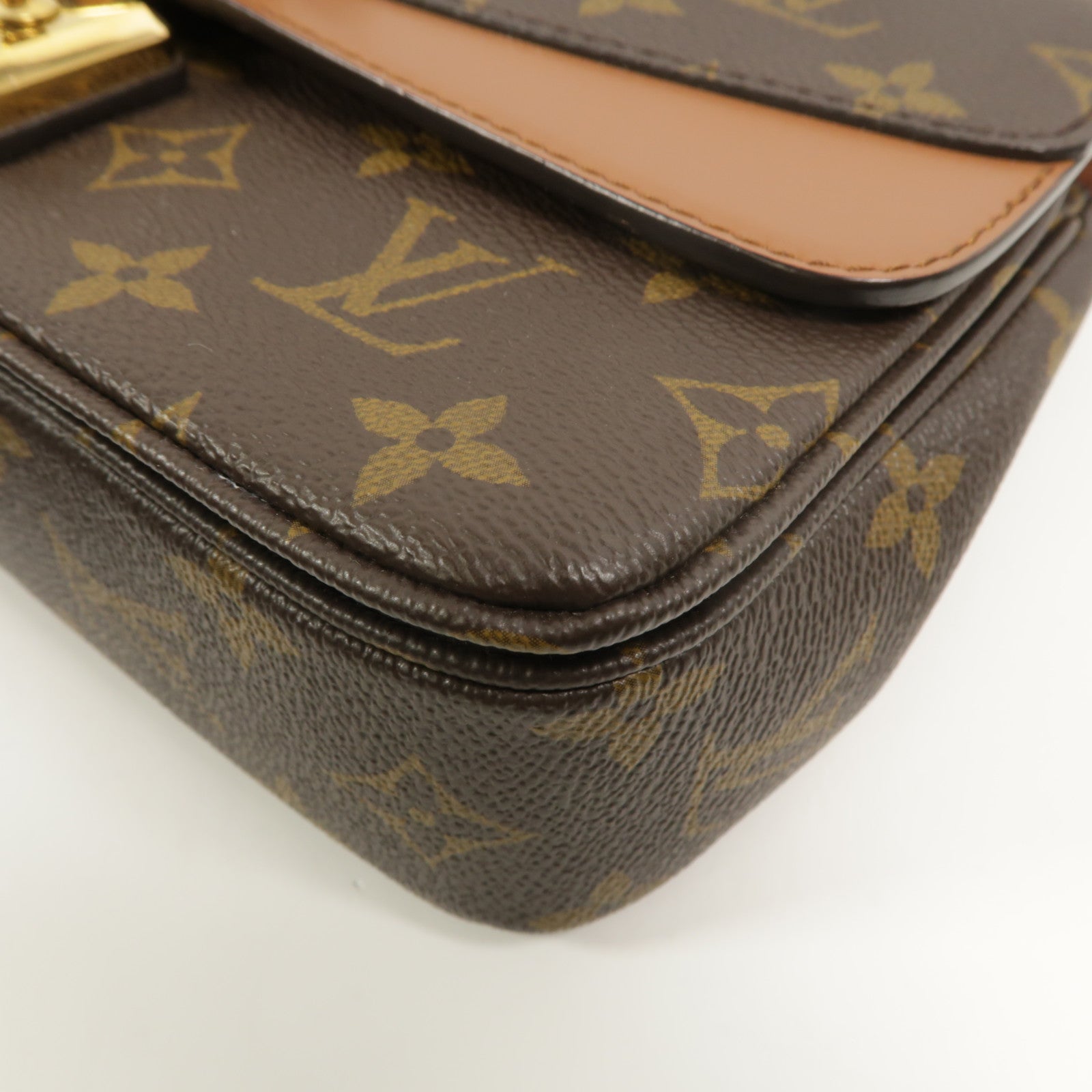 LOUIS VUITTON Monogram Marceau鏈帶肩背袋