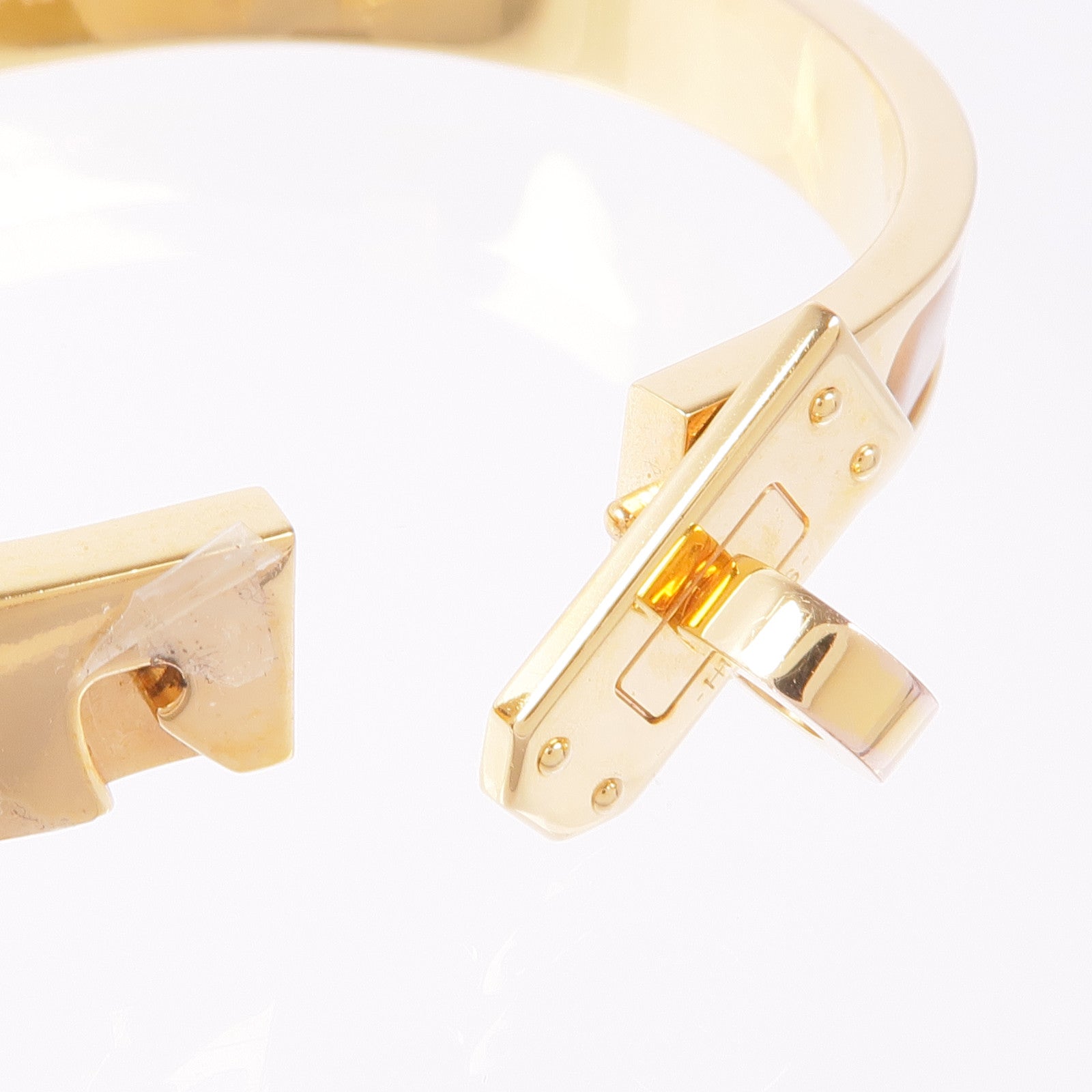 HERMES 金屬Mini Clic Kelly Bracelet手鐲