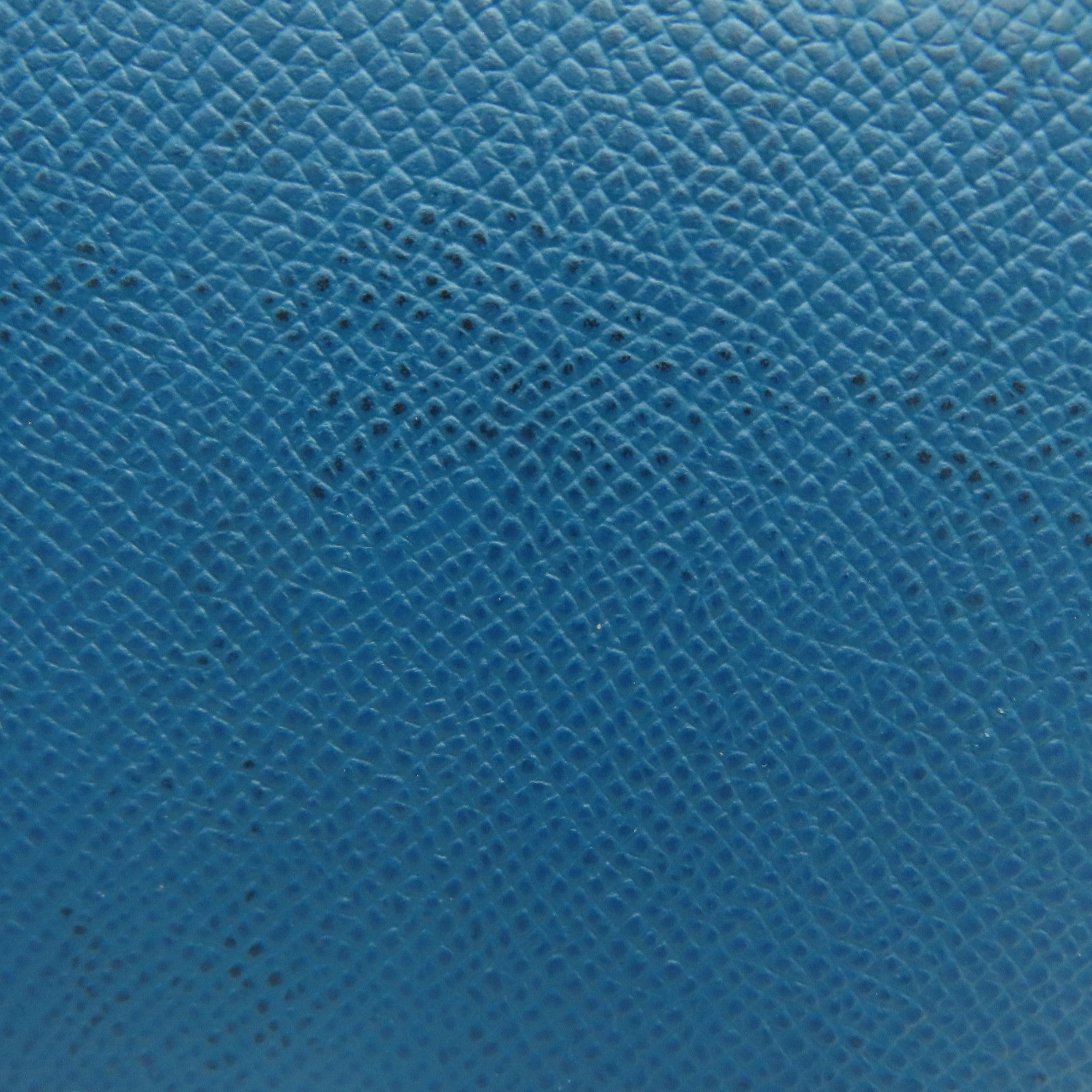 HERMES Epsom皮革Passport Case護照套綠藍色