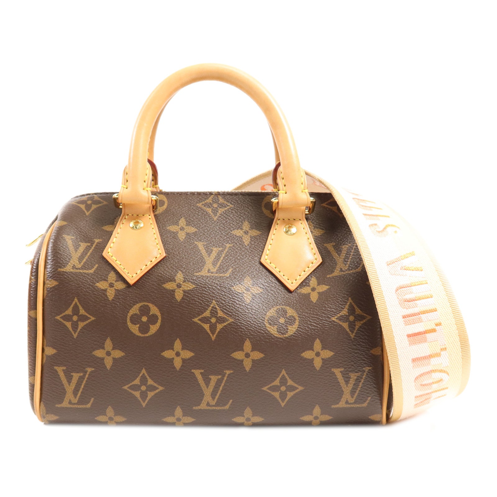 LOUIS VUITTON Monogram Speedy Bandoulière 20金扣手挽肩背兩用袋