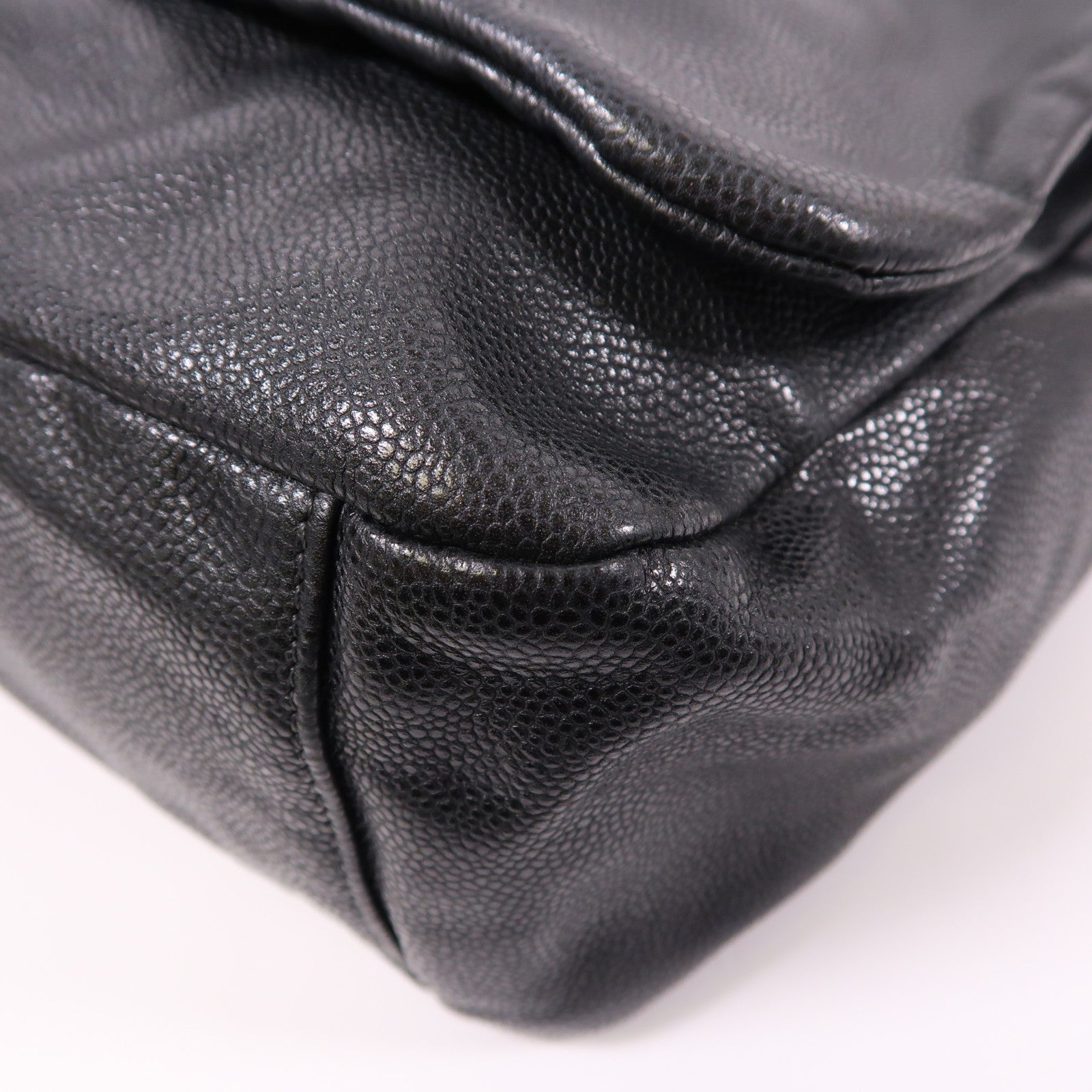 CHANEL 牛皮皮革Chain Shoulder鏈帶肩背袋