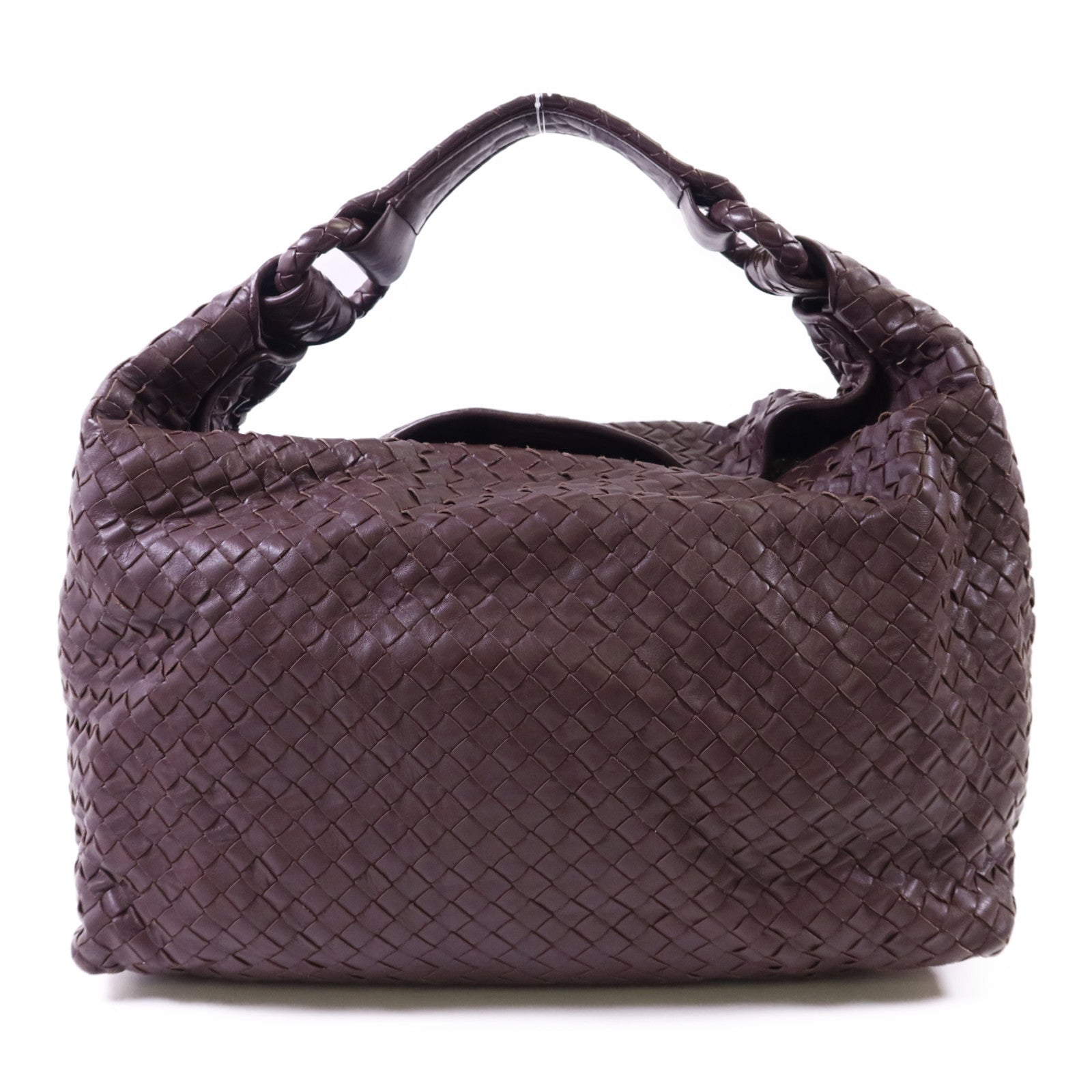 BOTTEGA VENETA 織紋皮革Hobo肩背袋