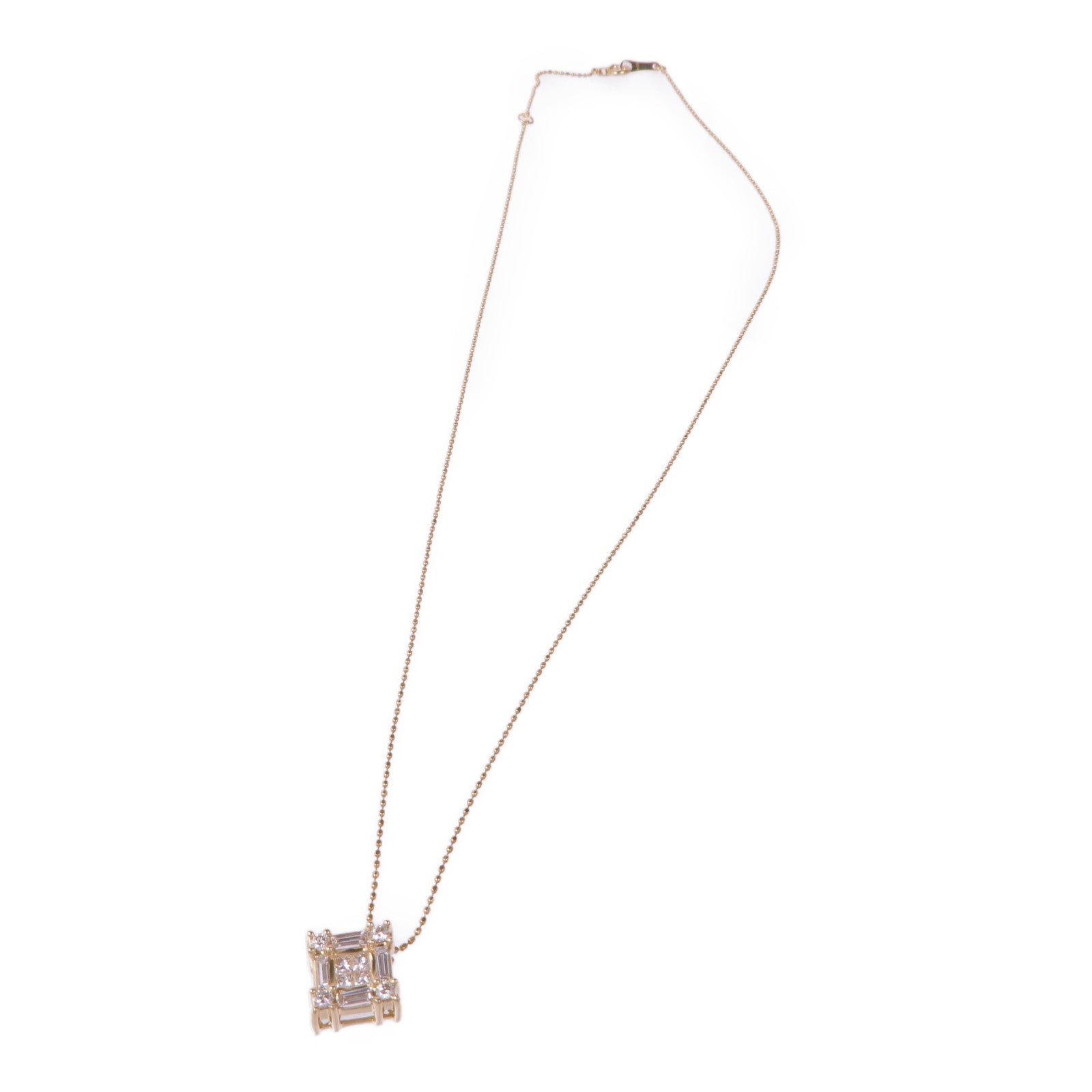 JEWELRY 18K黃金Diamond Necklace鑽石項鍊