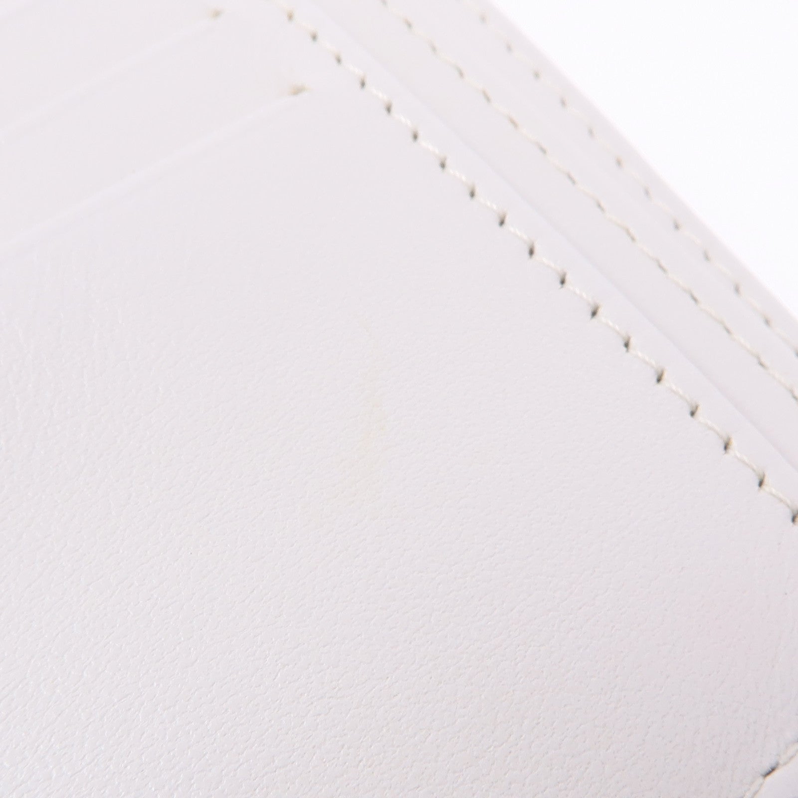 CHANEL CC GHW Wallet AP0231 Calfskin Leather Gray