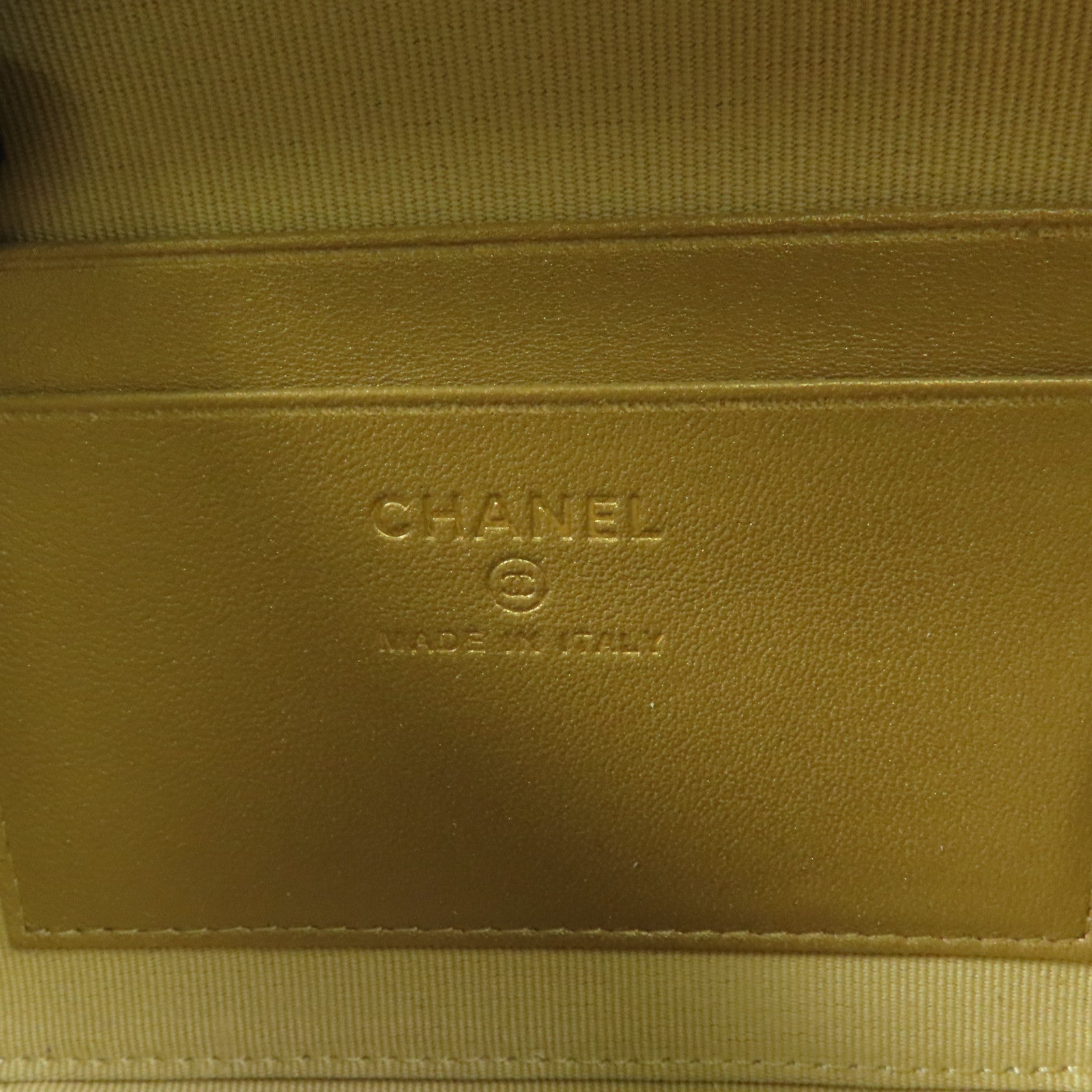 CHANEL 【激減優惠】羊皮皮革Shoulder Bag金扣肩背袋