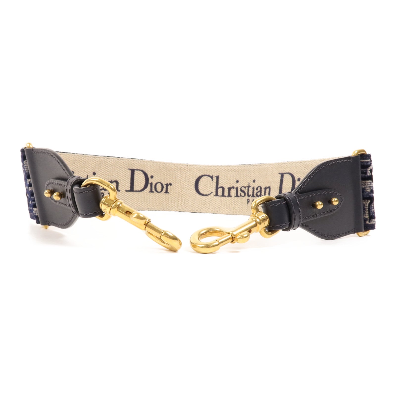 Dior 【激減優惠】帆布Shoulder Strap金扣肩背帶