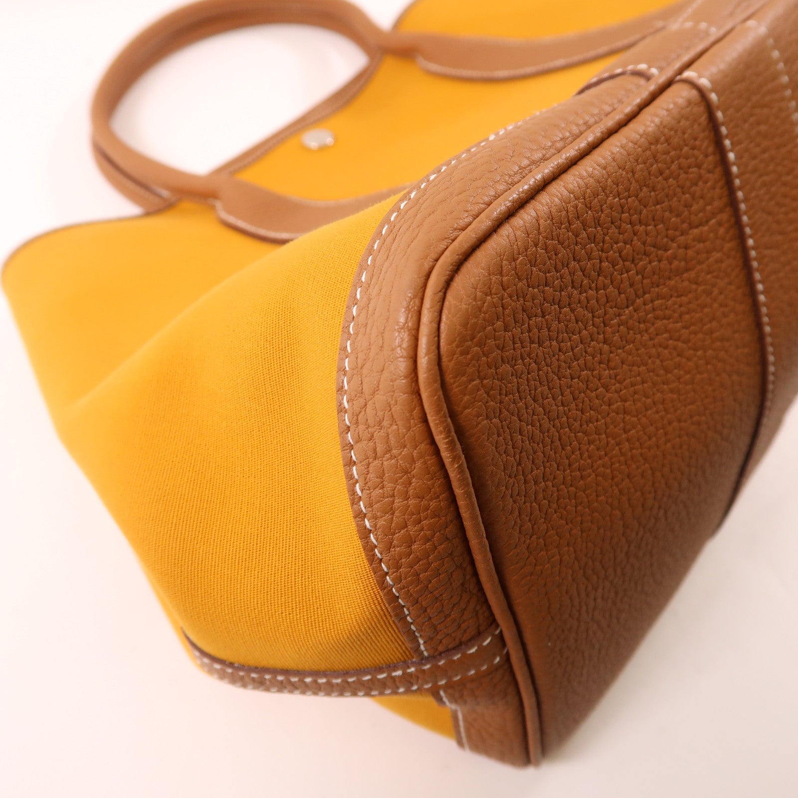 HERMES PHW Garden Party PM Tote Bag Canvas