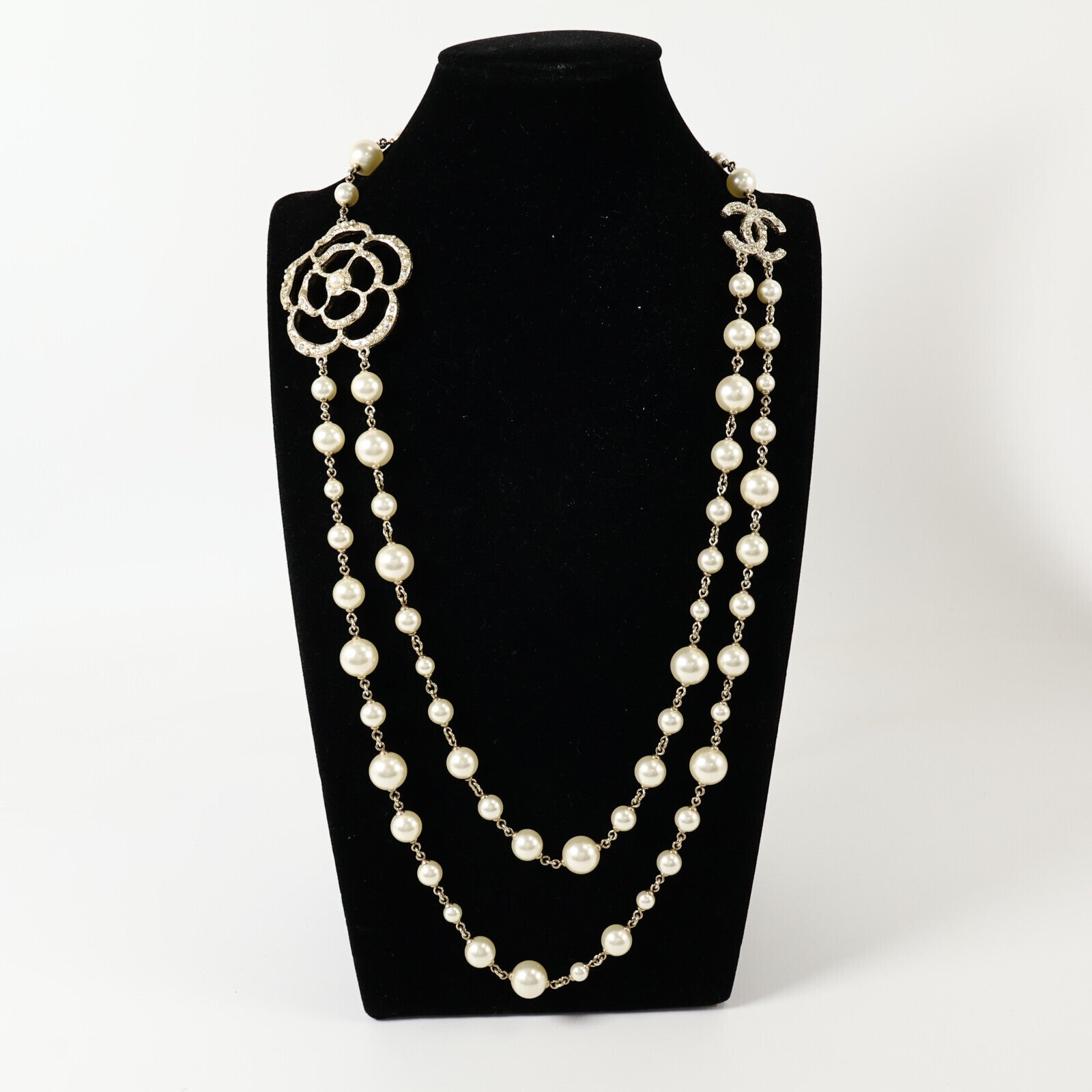 CHANEL PVC/金屬Necklace項鏈