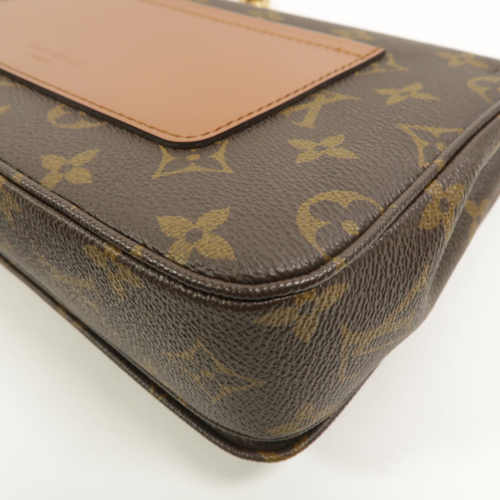 LOUIS VUITTON Monogram Marceau鏈帶肩背袋