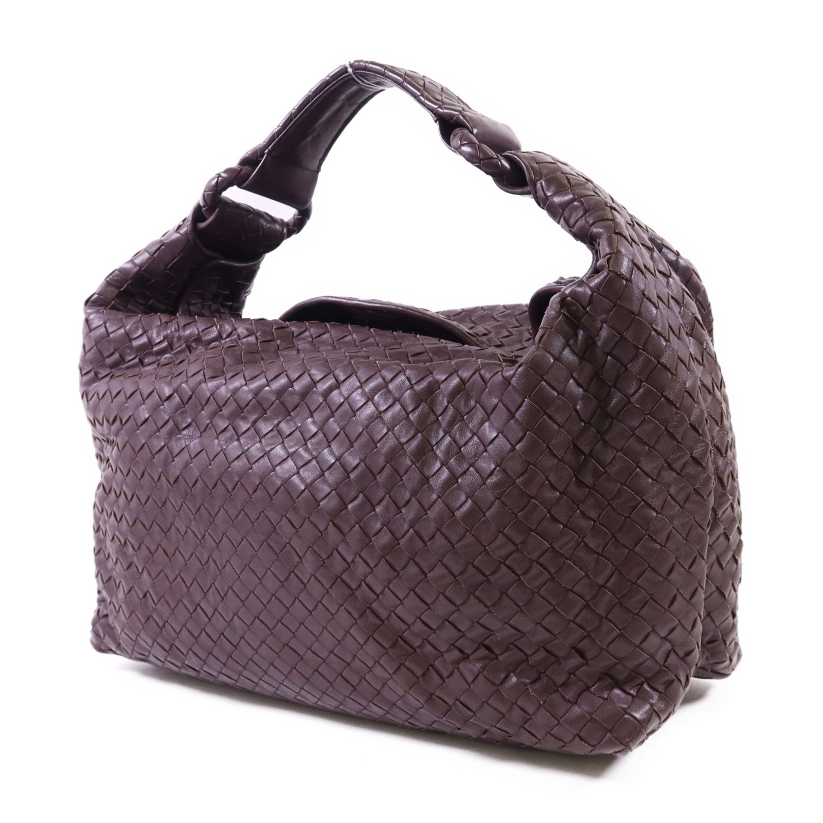 BOTTEGA VENETA 織紋皮革Hobo肩背袋