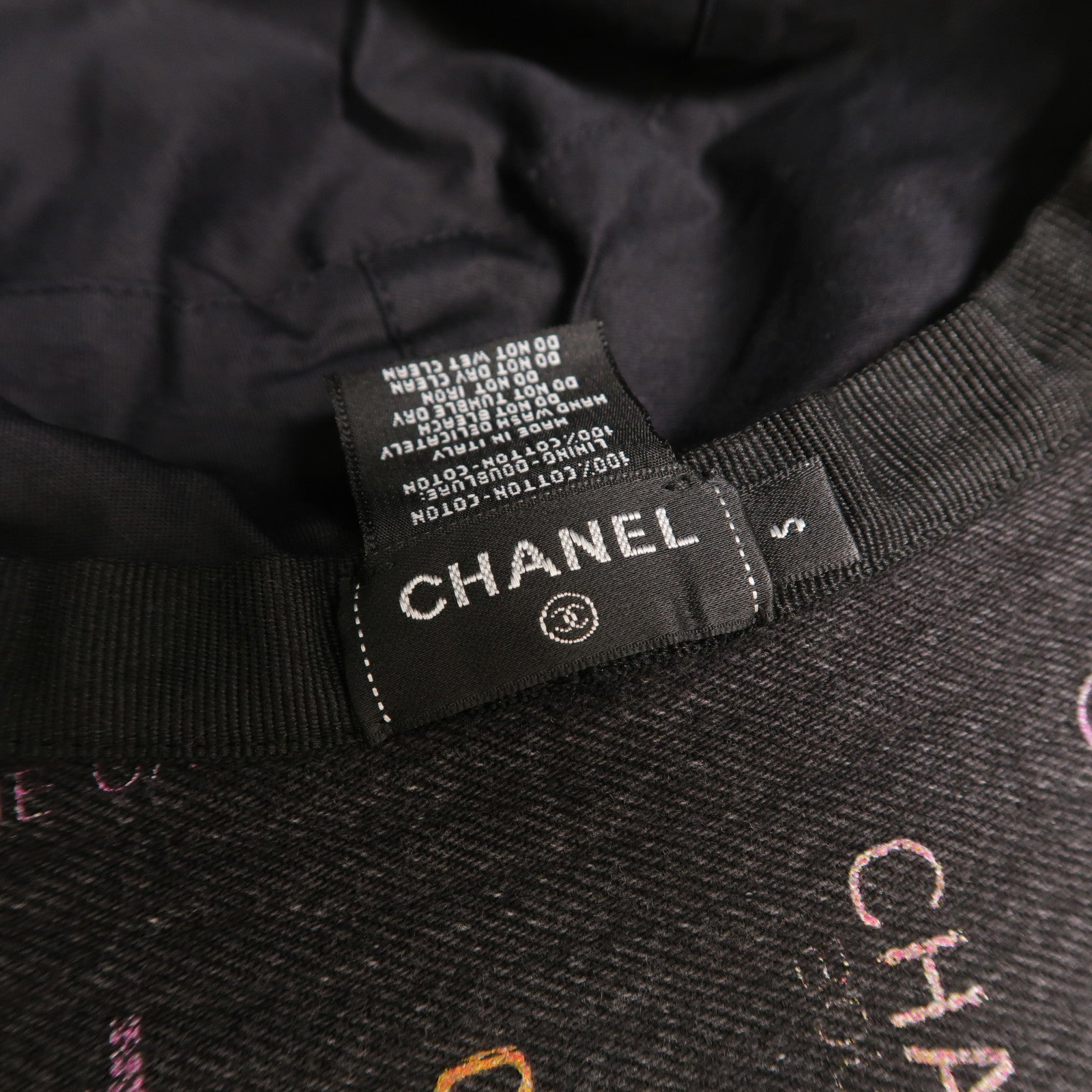 CHANEL 牛仔布Bucket Hat帽子