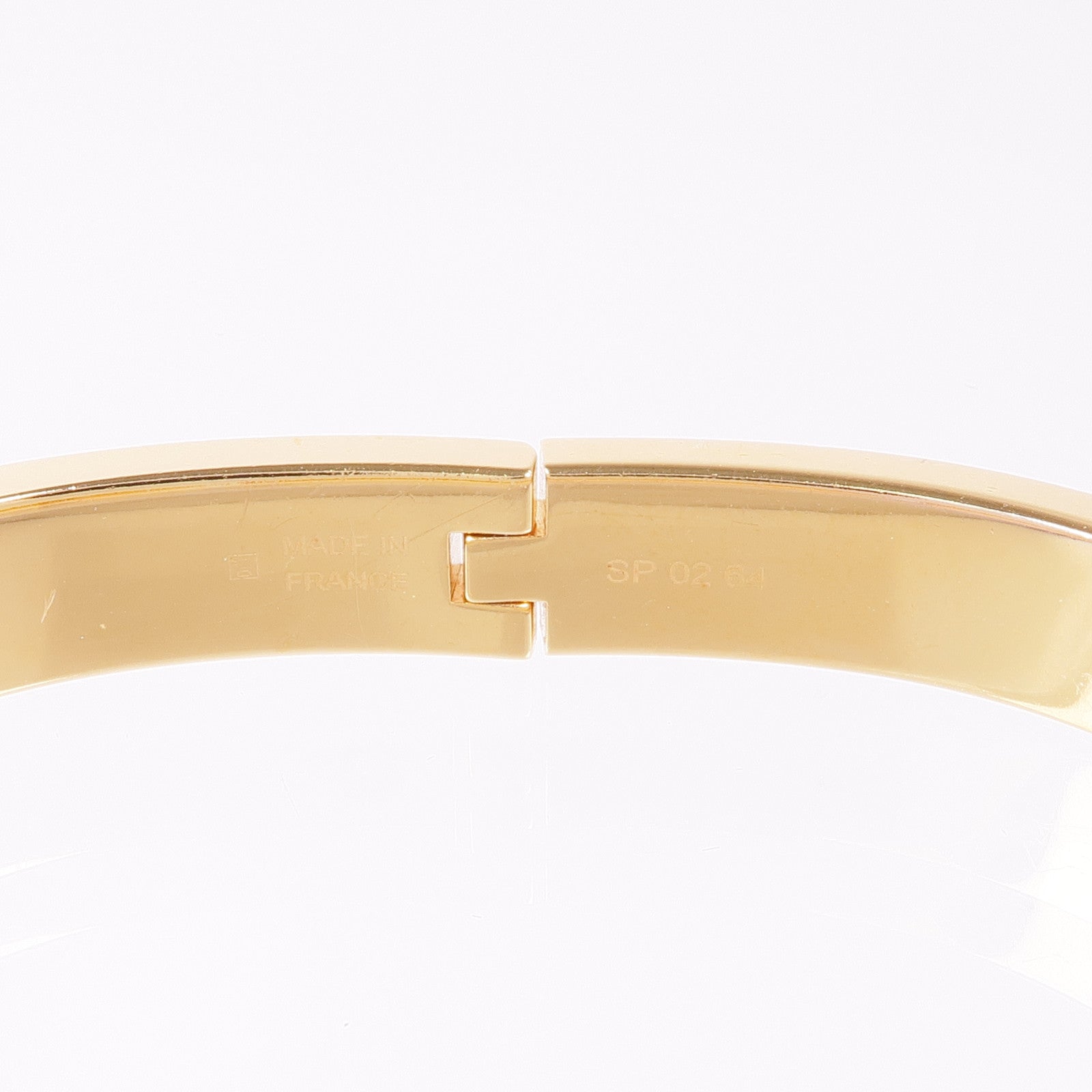 HERMES 金屬Mini Clic Kelly Bracelet手鐲