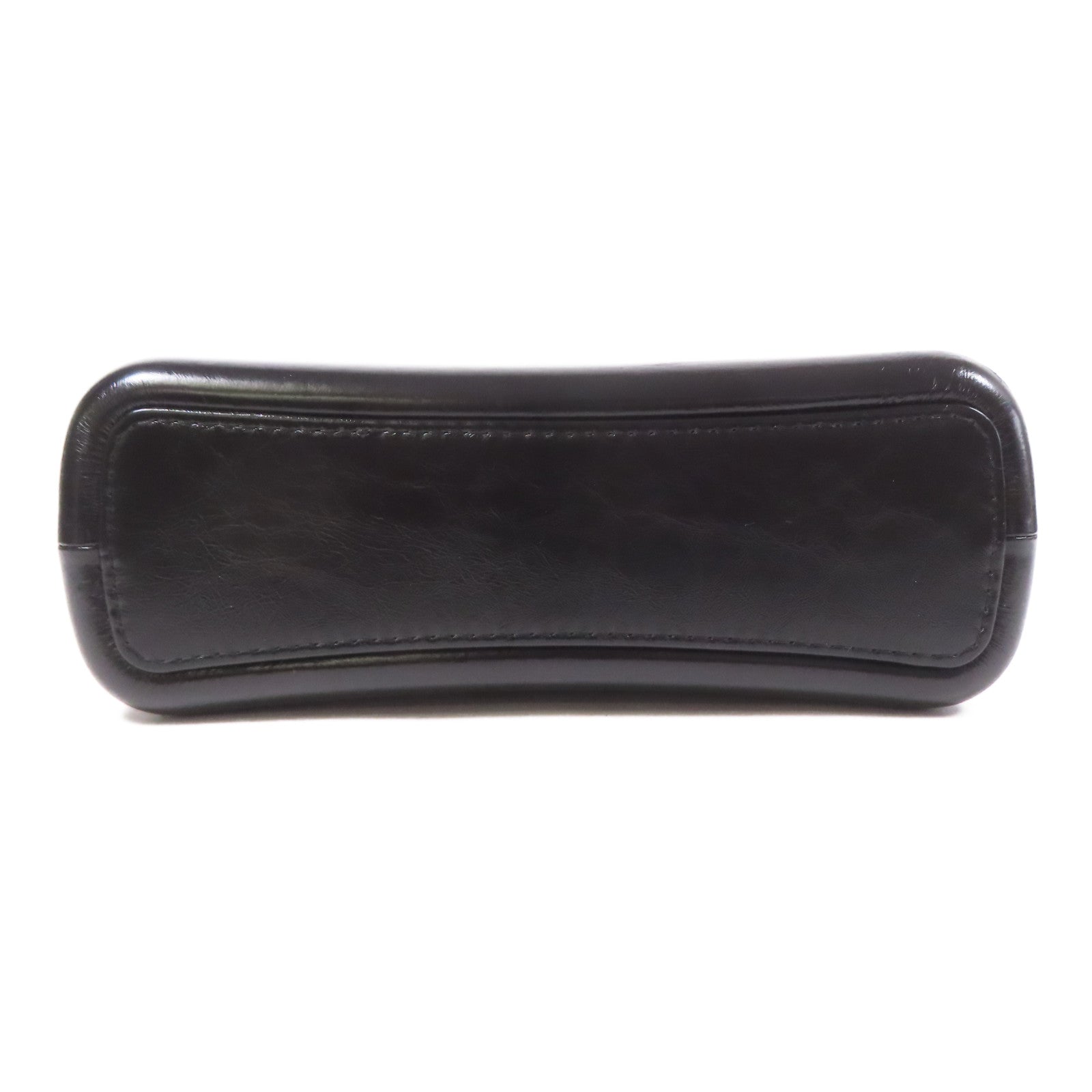 CHANEL CC Gabrielle Shoulder Bag Calfskin Leather Navy/Black