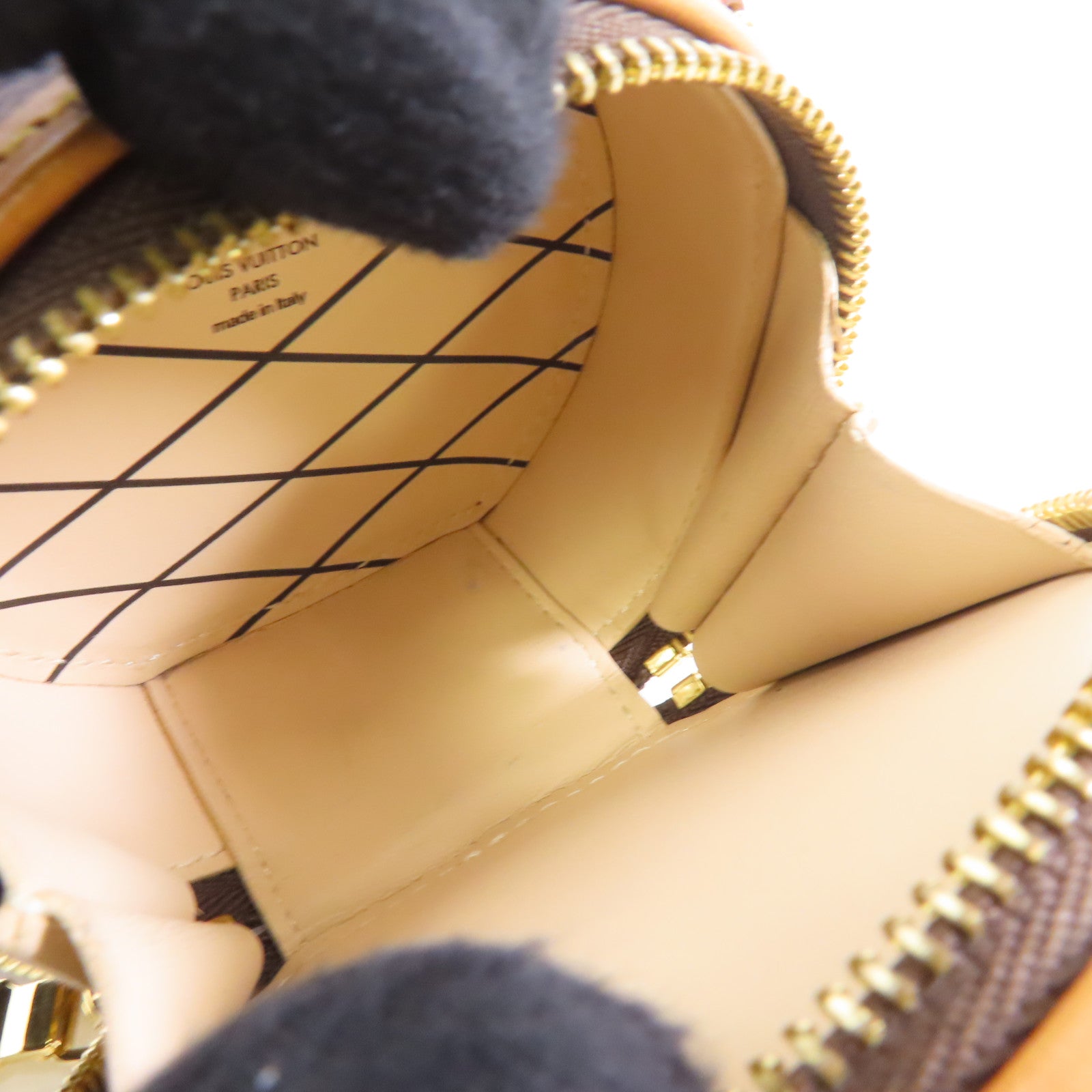 LOUIS VUITTON 【激減優惠】Monogram Petite Boite Chapeau Necklace金扣鏈帶肩背袋啡色