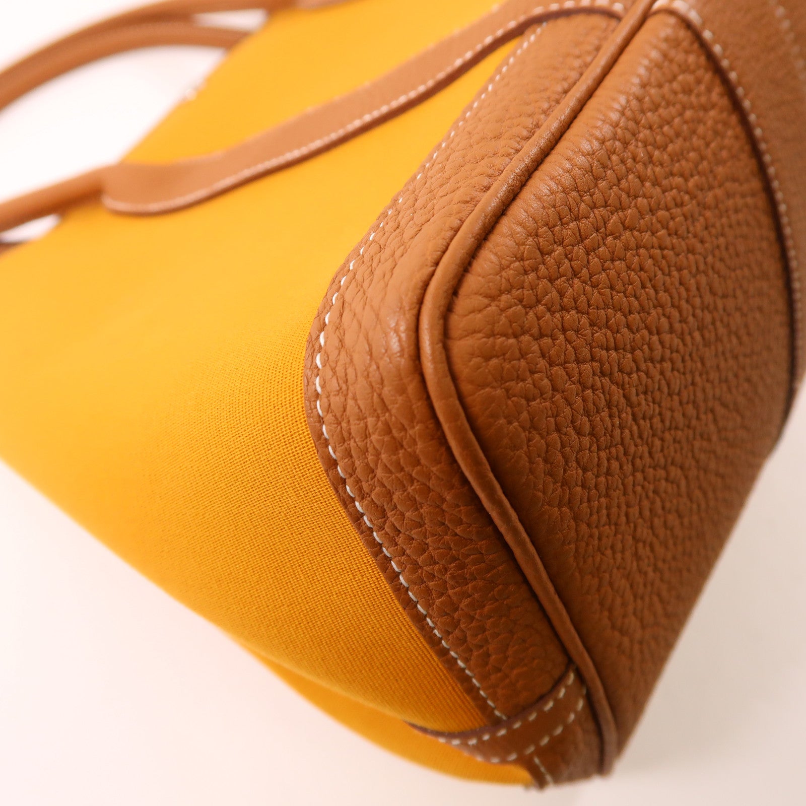 HERMES PHW Garden Party PM Tote Bag Canvas