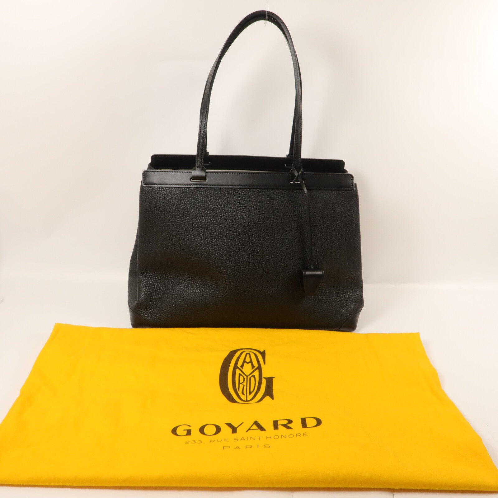 GOYARD 牛皮皮革/塗層帆布Bellechasse Biaude PM肩背袋