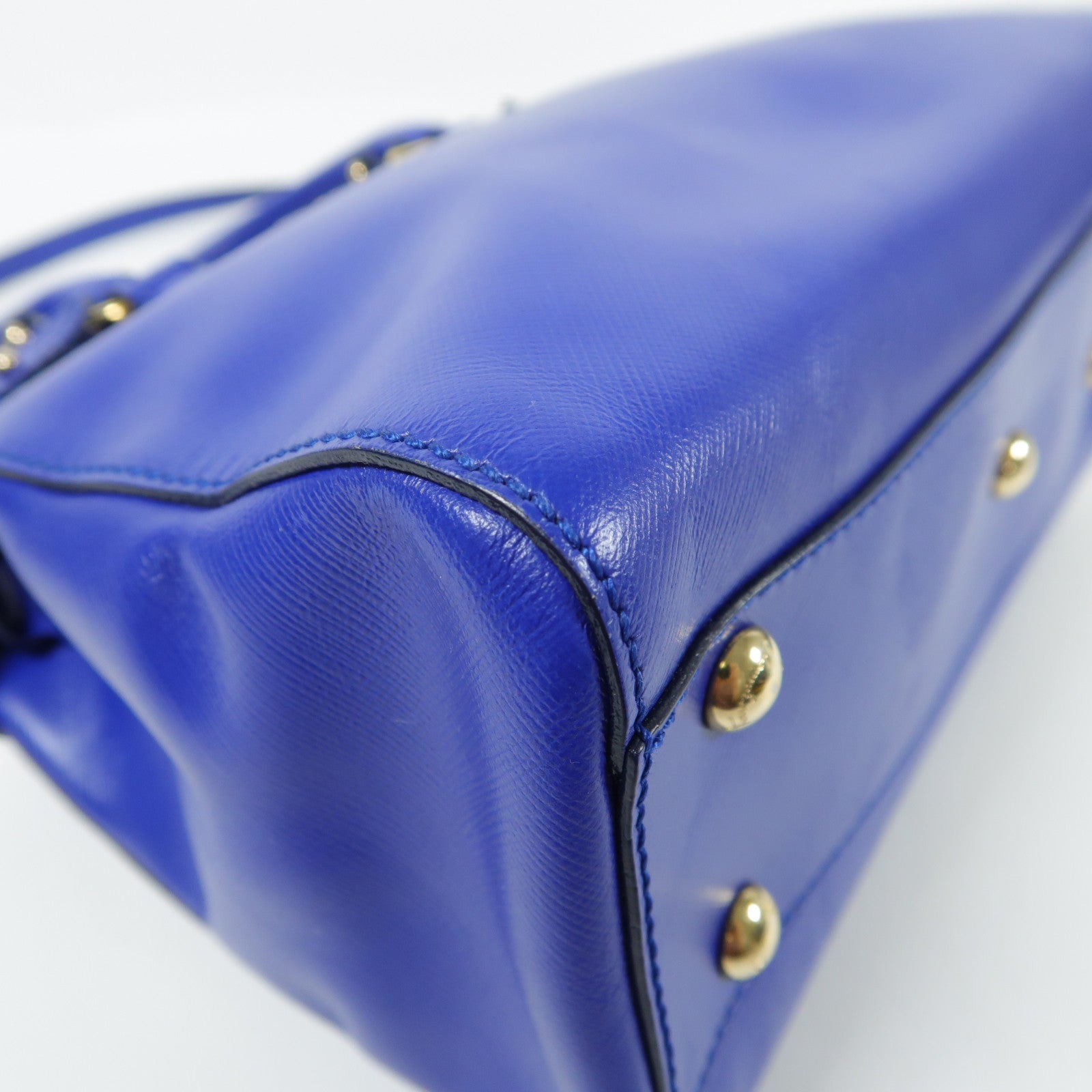 Salvatore Ferragamo 牛皮皮革Shoulder Bag金扣手挽肩背兩用袋