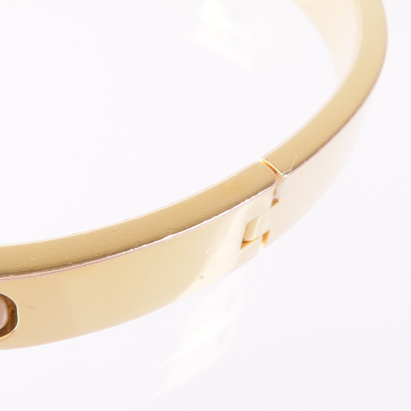 HERMES 金屬Mini Clic Kelly Bracelet手鐲