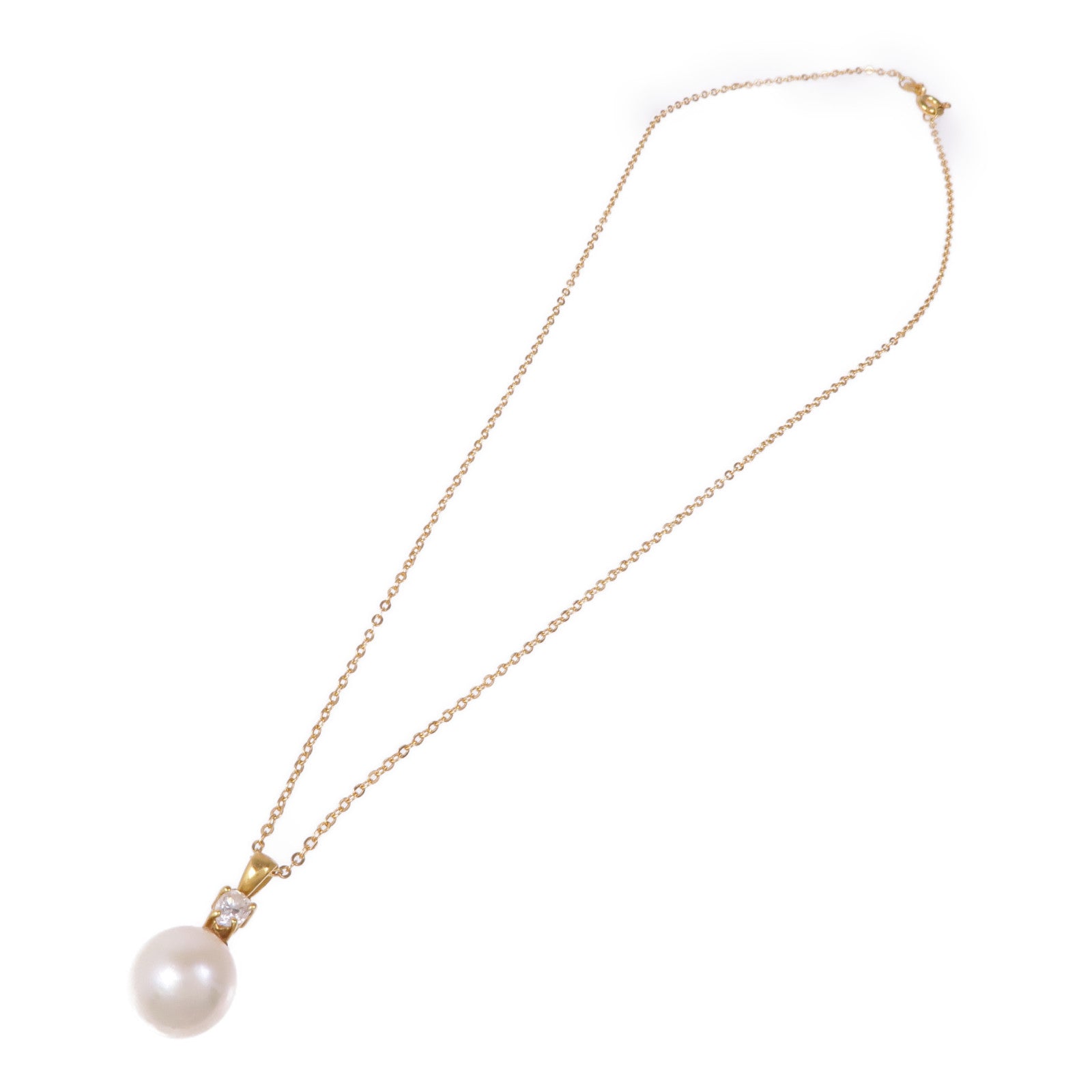 JEWELRY Pearl Necklace 18K Yellow Gold