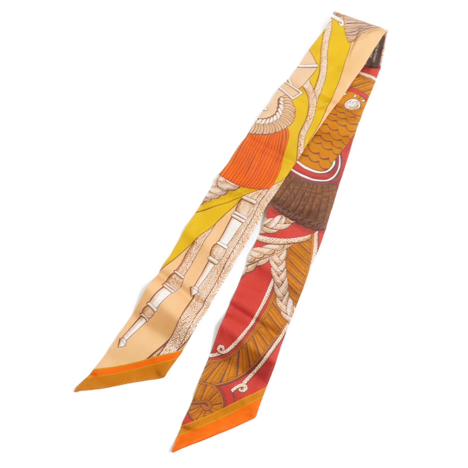 HERMES 絲質Twilly絲巾