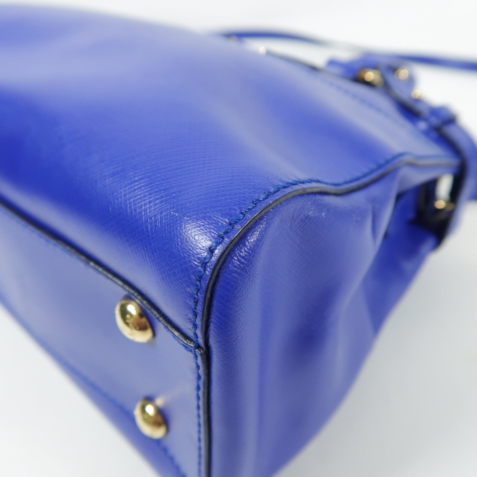 Salvatore Ferragamo 牛皮皮革Shoulder Bag金扣手挽肩背兩用袋