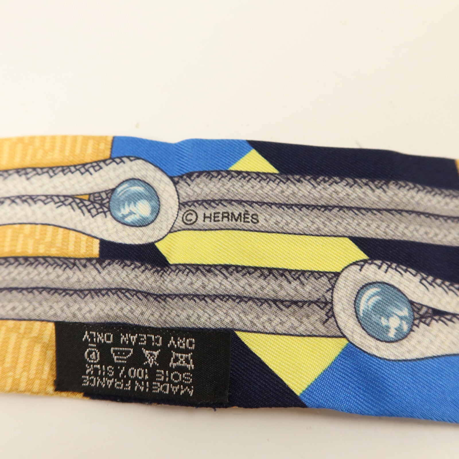 HERMES 絲質Twilly絲巾