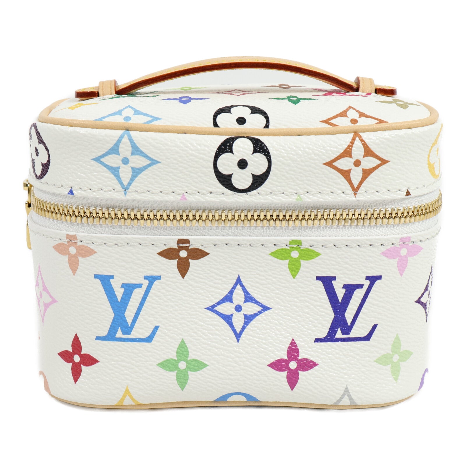 LOUIS VUITTON Monogram Multicolore LV x TM Nice Nano手挽袋