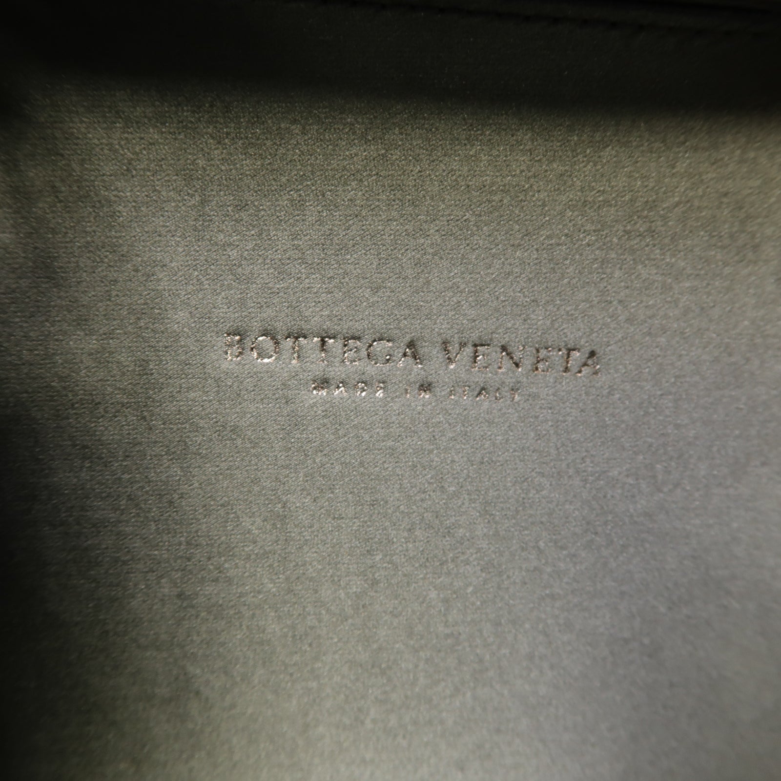 BOTTEGA VENETA 緞製/蛇皮皮革Chain Shoulder Clutch鏈帶肩背袋灰色