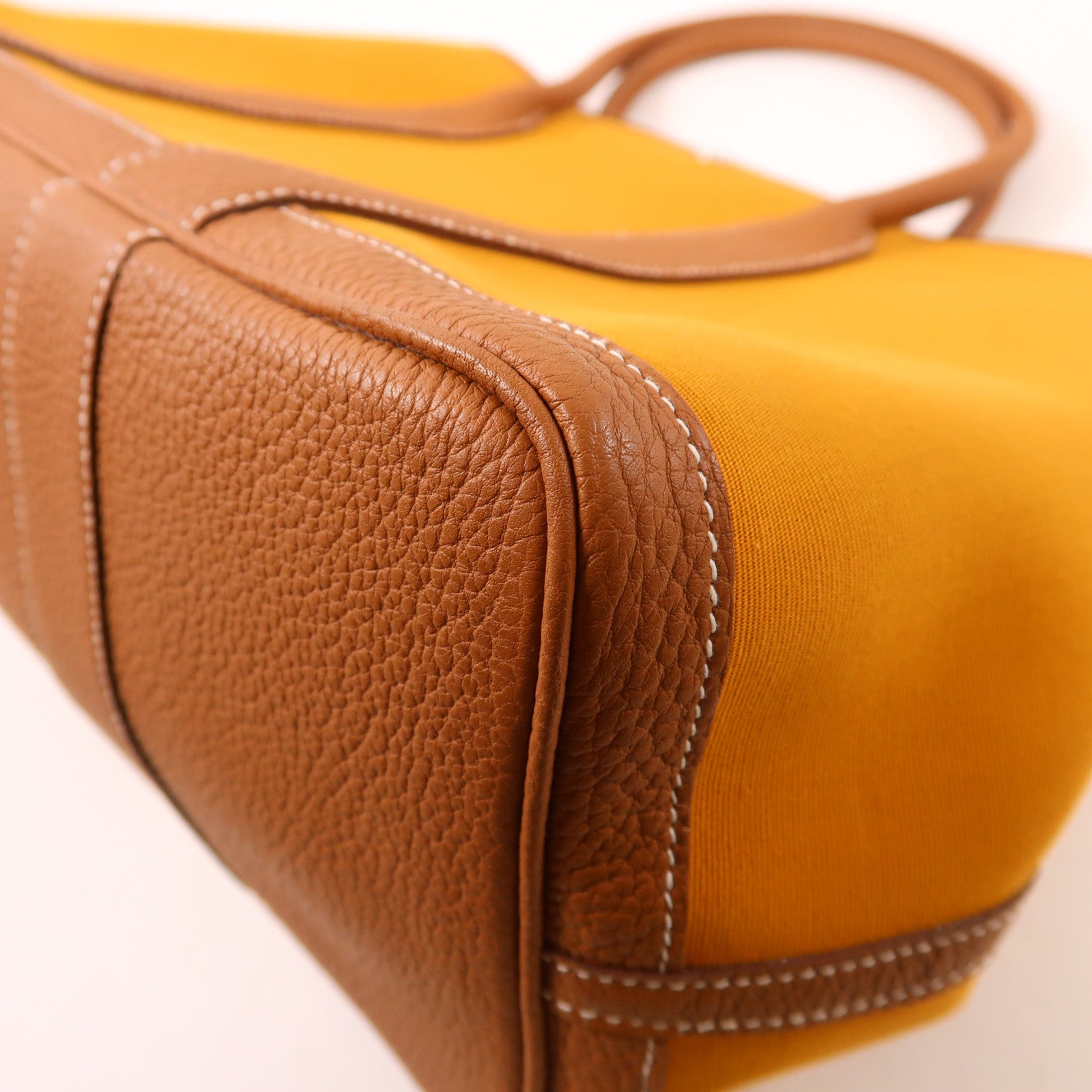 HERMES PHW Garden Party PM Tote Bag Canvas
