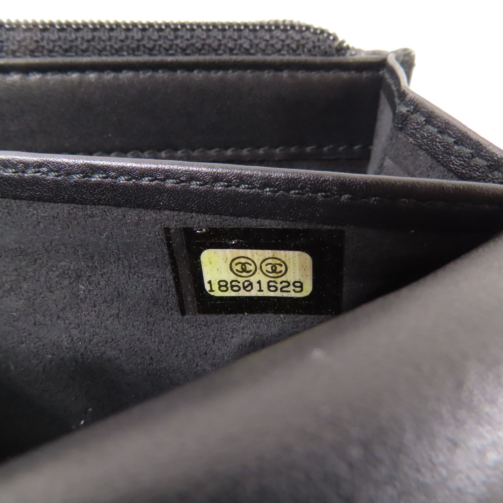 CHANEL 【激減優惠】漆皮皮革Long Wallet銀扣長錢包