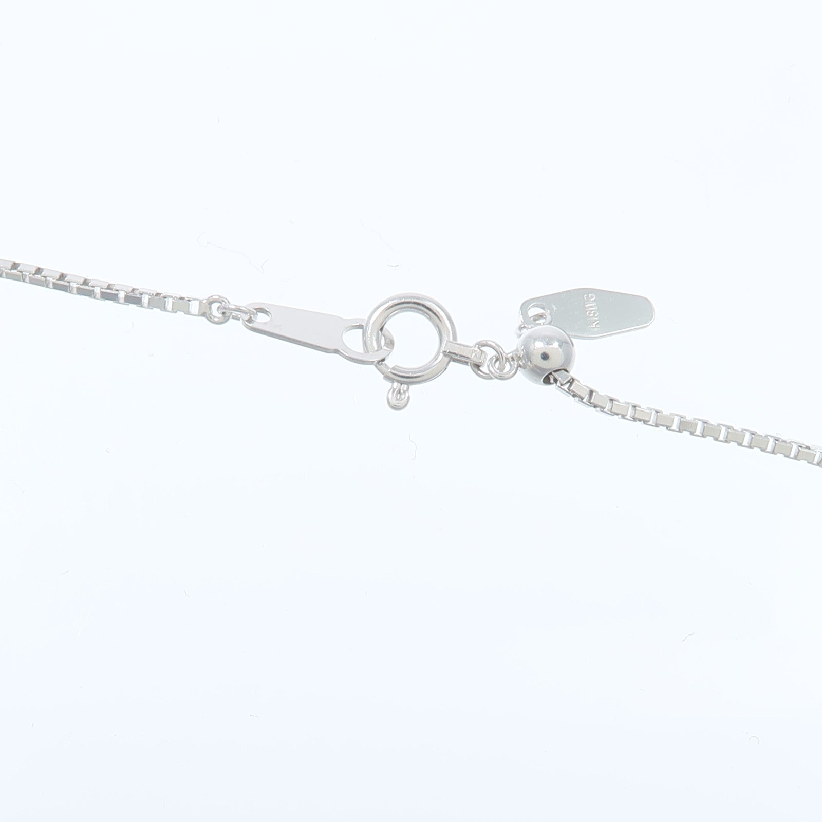 JEWELRY 【激減優惠】18K白金Opal Diamond Necklace蛋白石/鑽石項鍊