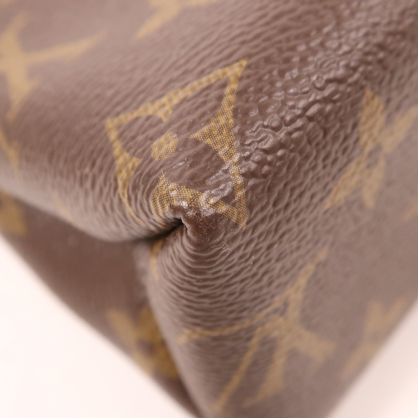 LOUIS VUITTON LV GHW Saint Placide Shoulder Bag M43713 Monogram Brown/Red