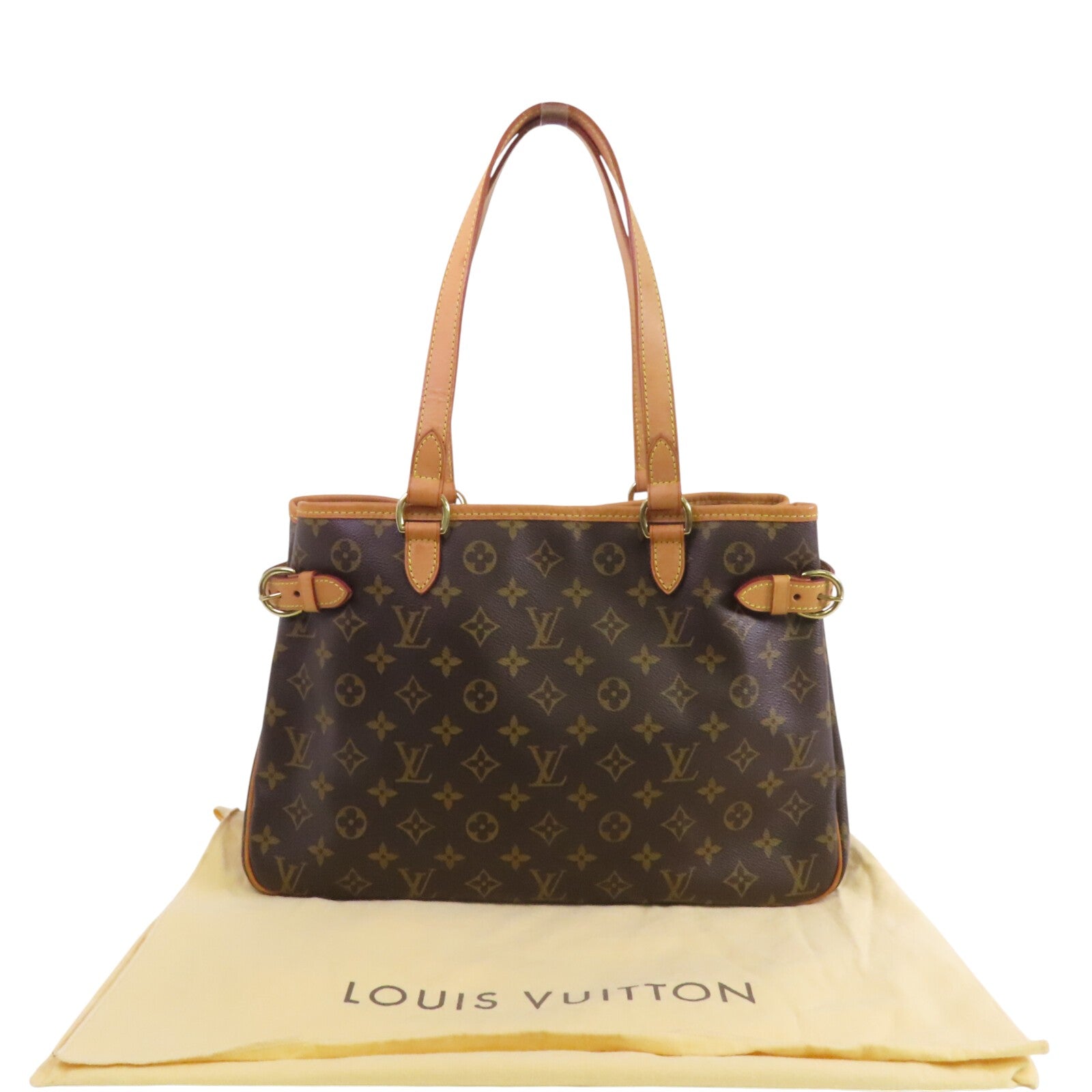 LOUIS VUITTON Monogram Batignolles Horizontal金扣肩背袋