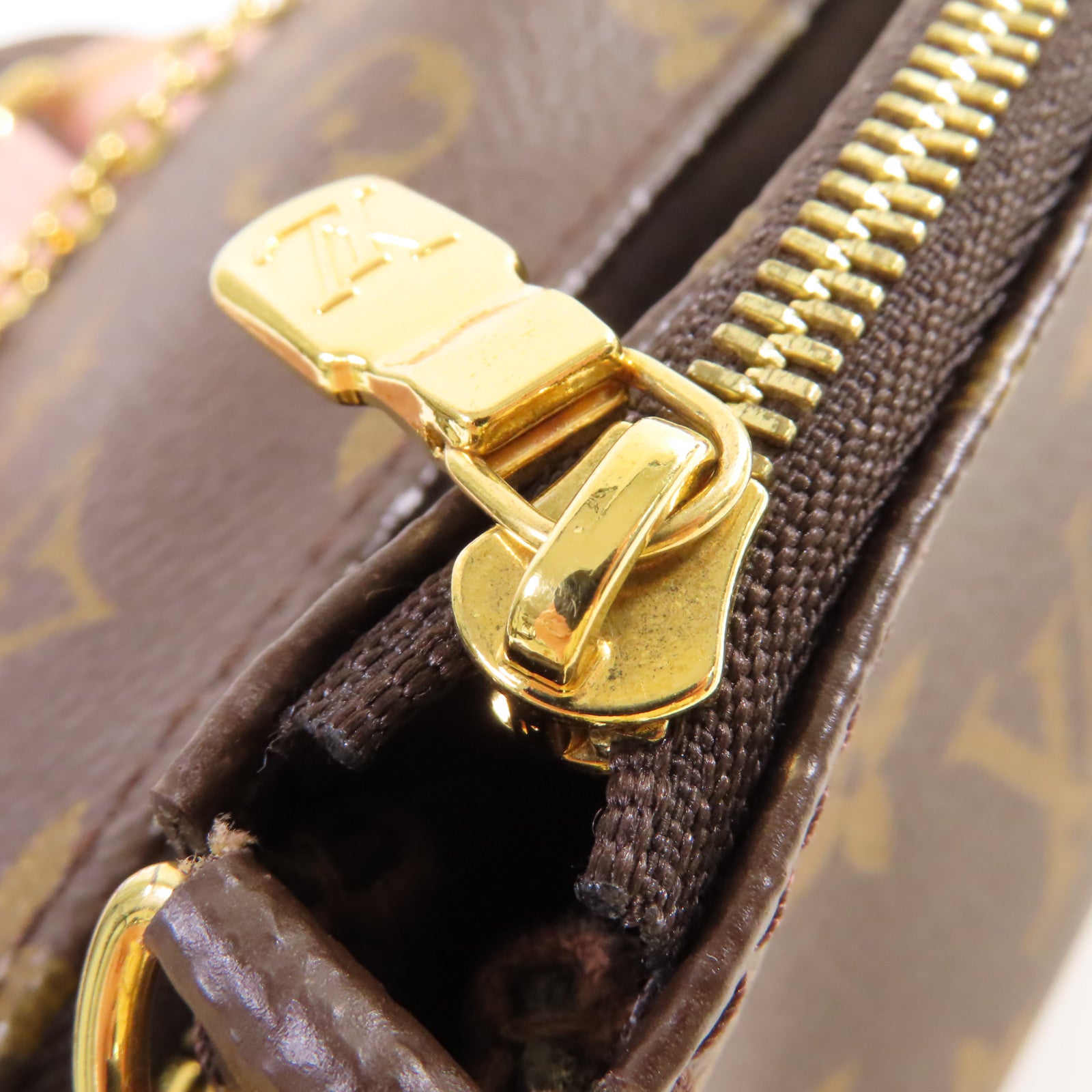 LOUIS VUITTON 【激減優惠】Monogram Multi Pochette Accessoires Shoulder Bag金扣肩背袋啡色