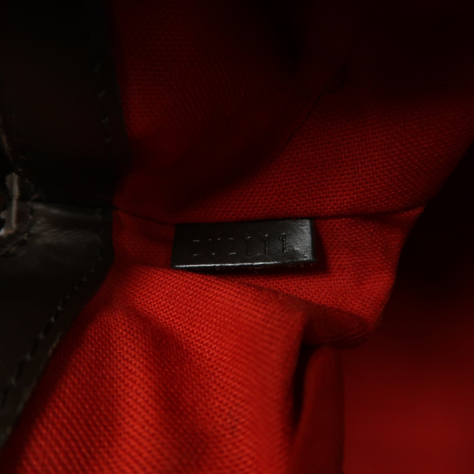 LOUIS VUITTON Damier Ebene Verona PM金扣肩背袋啡色