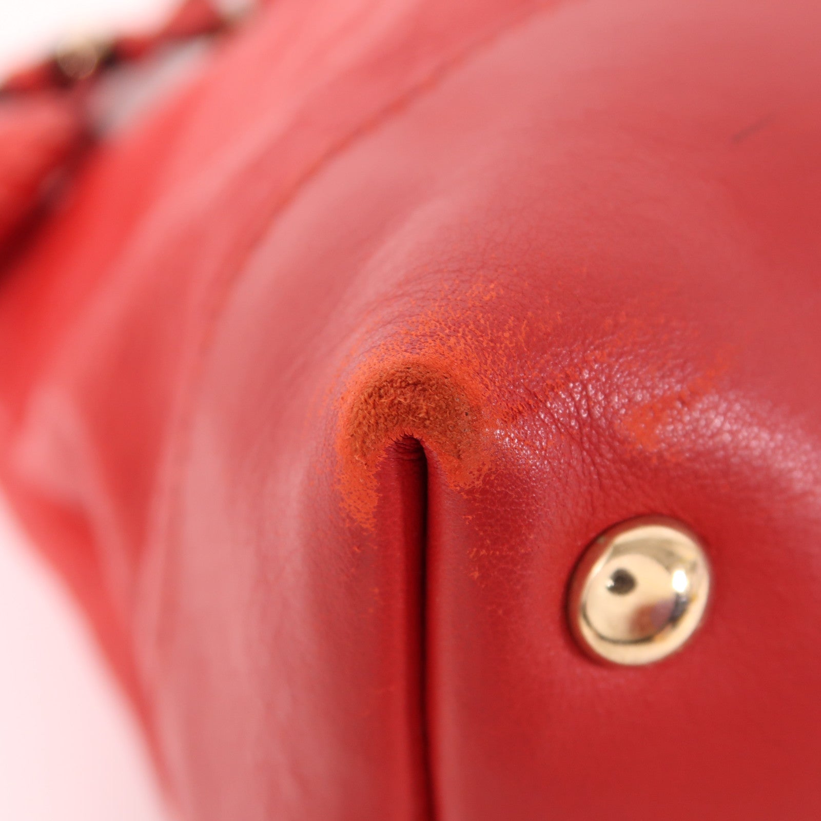 GUCCI 【萬聖節商品】牛皮皮革Guccissima Shoulder Bag金扣手挽肩背兩用袋