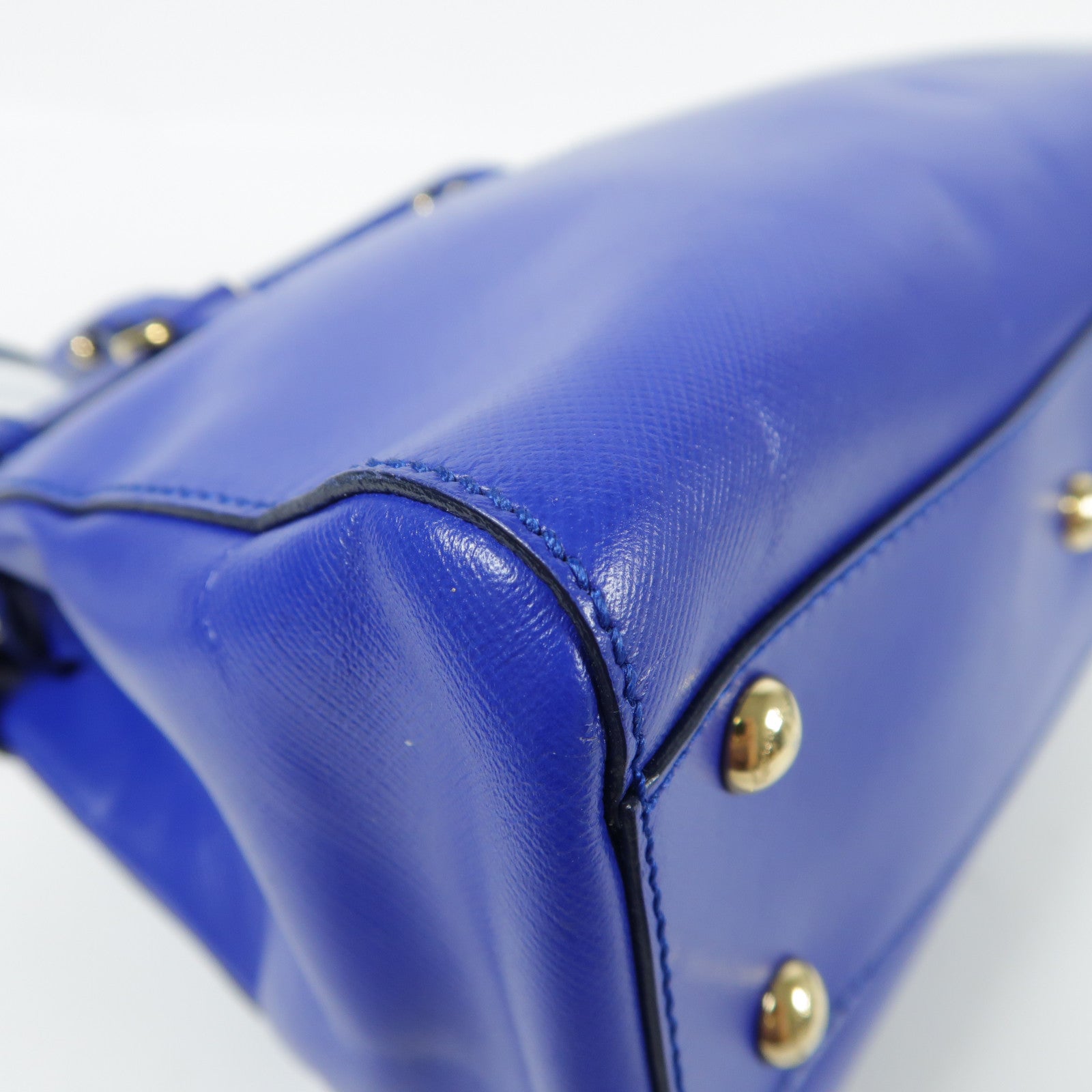 Salvatore Ferragamo 牛皮皮革Shoulder Bag金扣手挽肩背兩用袋