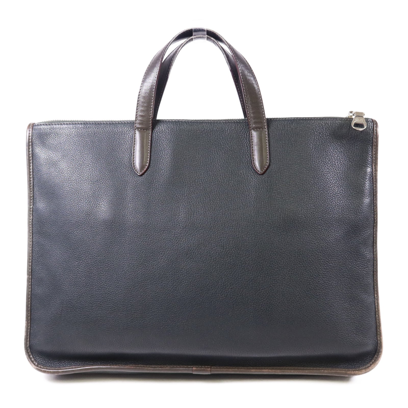 LOEWE 牛皮皮革Handbag銀扣手挽袋