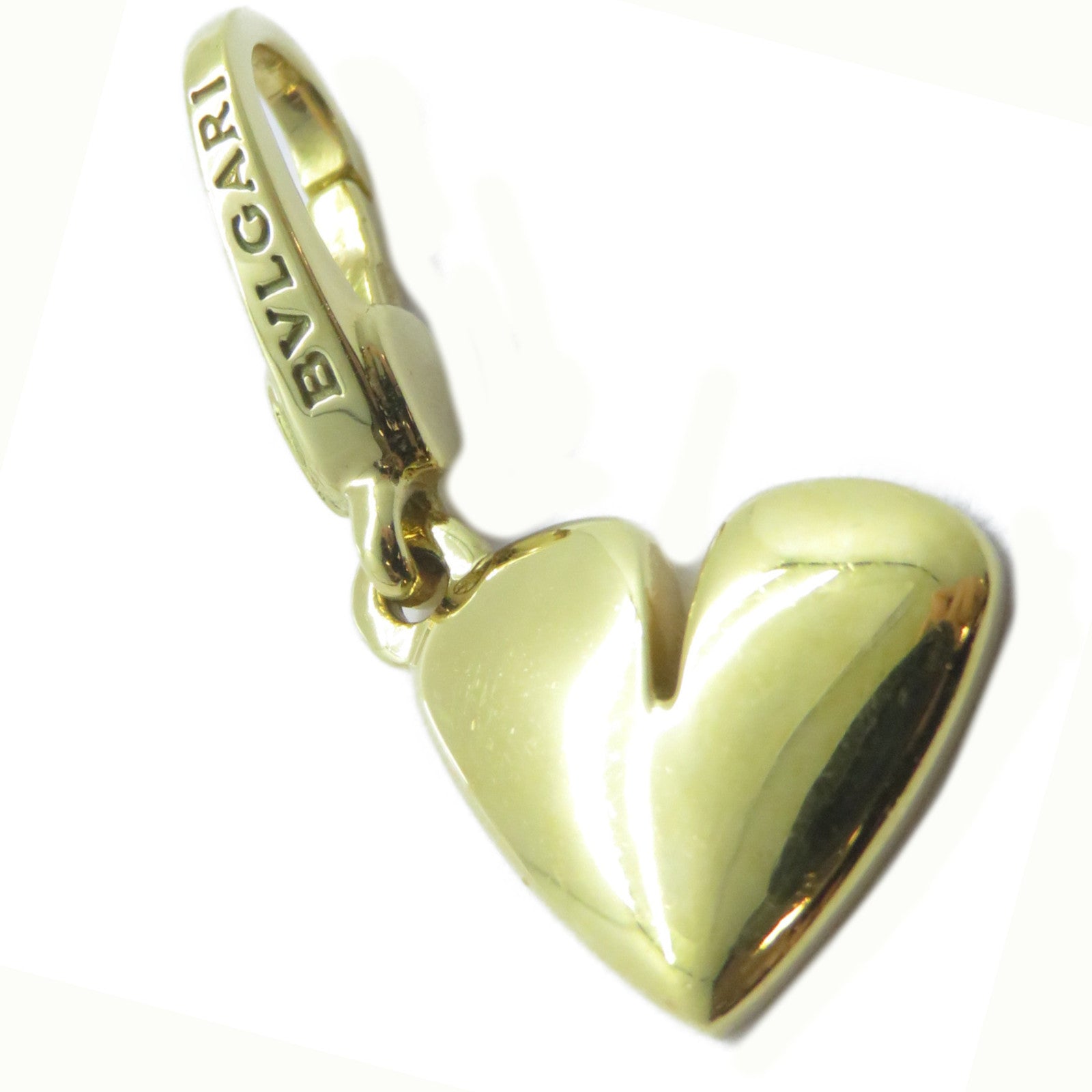BVLGARI 18K黃金Heart Pendant Top吊墜
