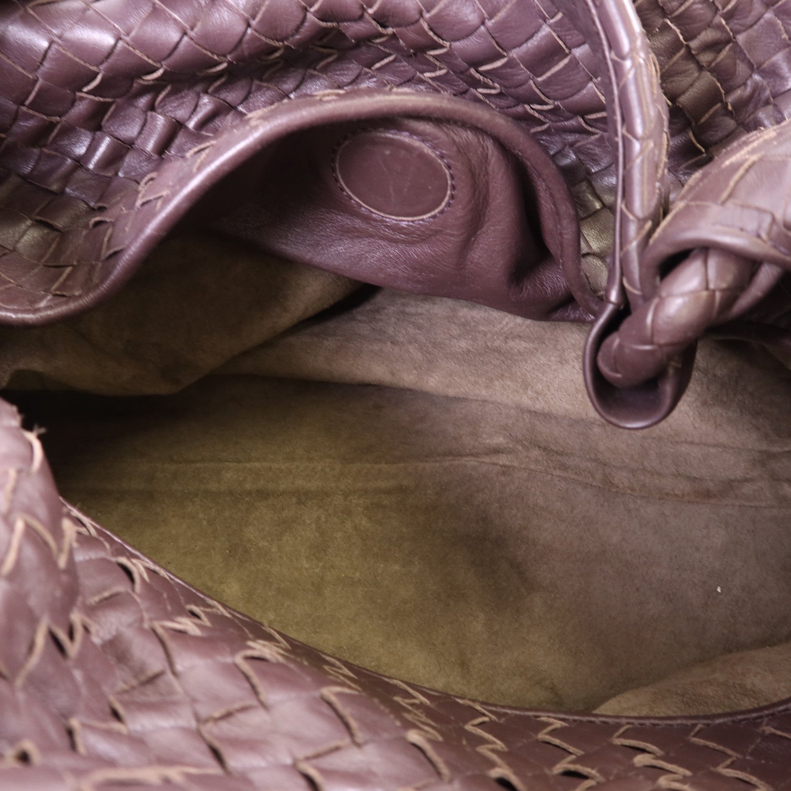 BOTTEGA VENETA 織紋皮革Hobo肩背袋