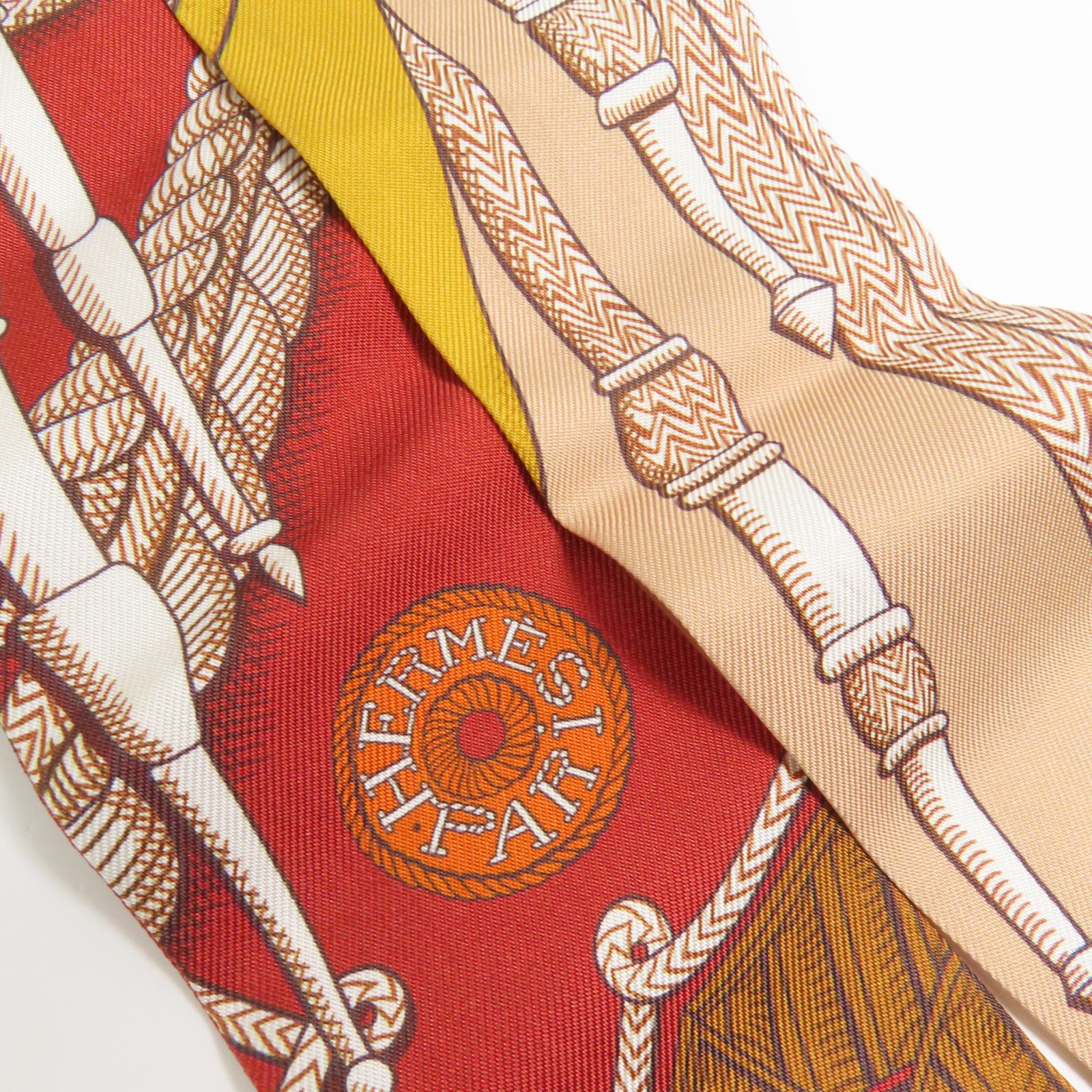 HERMES 絲質Twilly絲巾