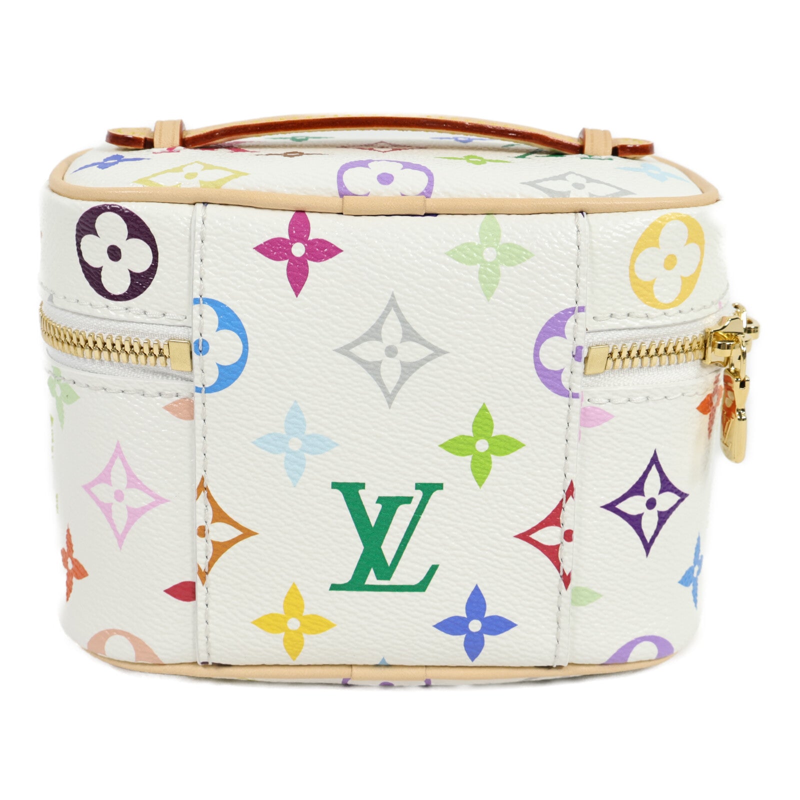 LOUIS VUITTON Monogram Multicolore LV x TM Nice Nano手挽袋