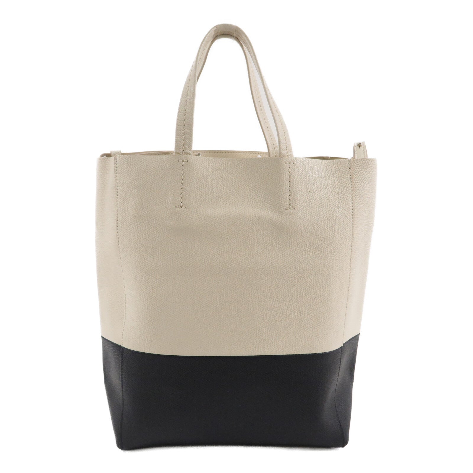 CELINE 牛皮皮革Vertical Cabas Small手挽肩背兩用袋