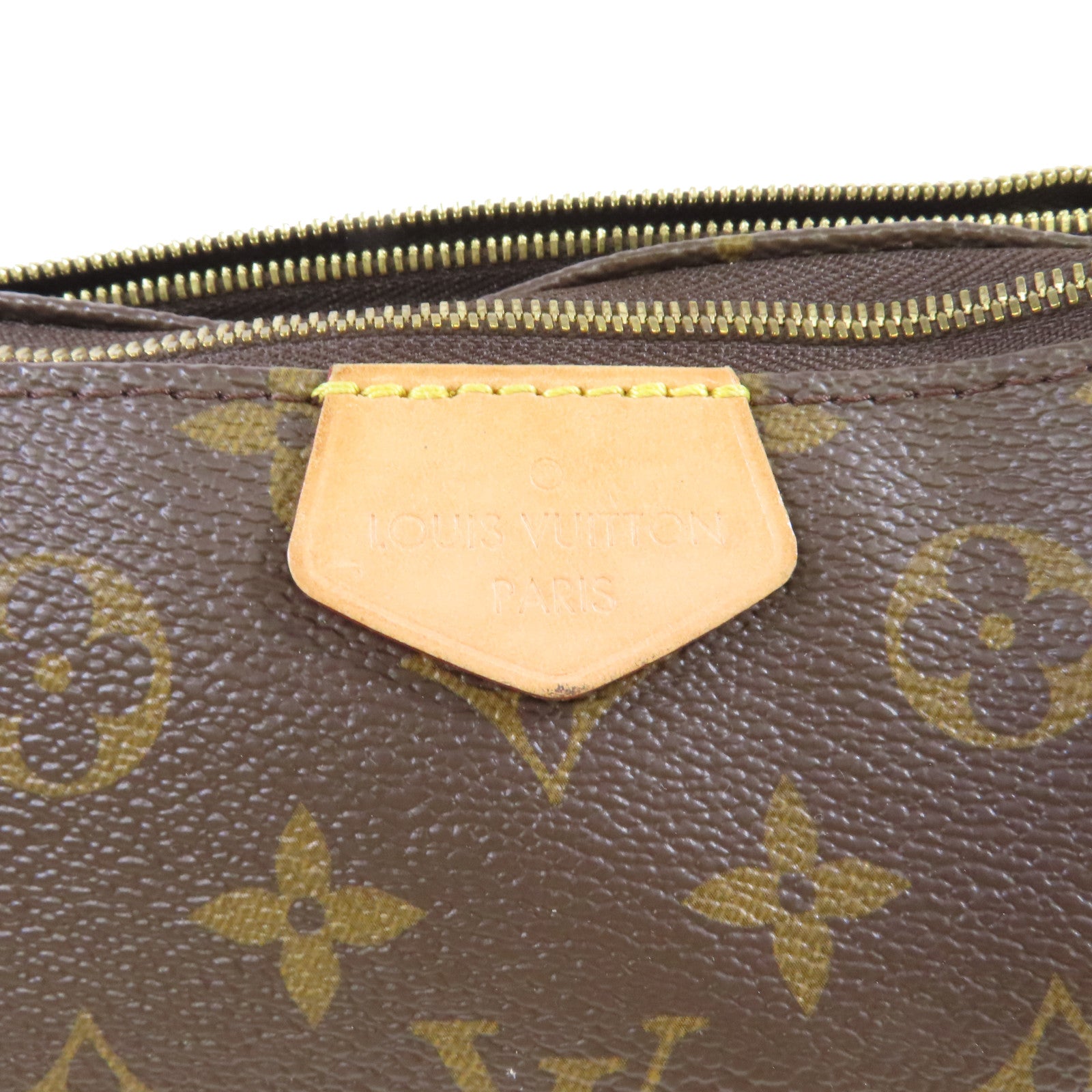 LOUIS VUITTON 【激減優惠】Monogram Multi Pochette Accessoires Shoulder Bag金扣肩背袋啡色