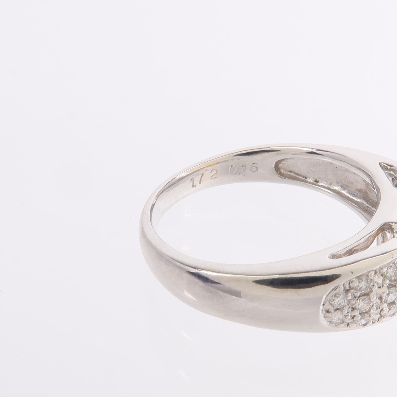 JEWELRY PT900鉑金Golden Sapphire Diamond Ring戒指