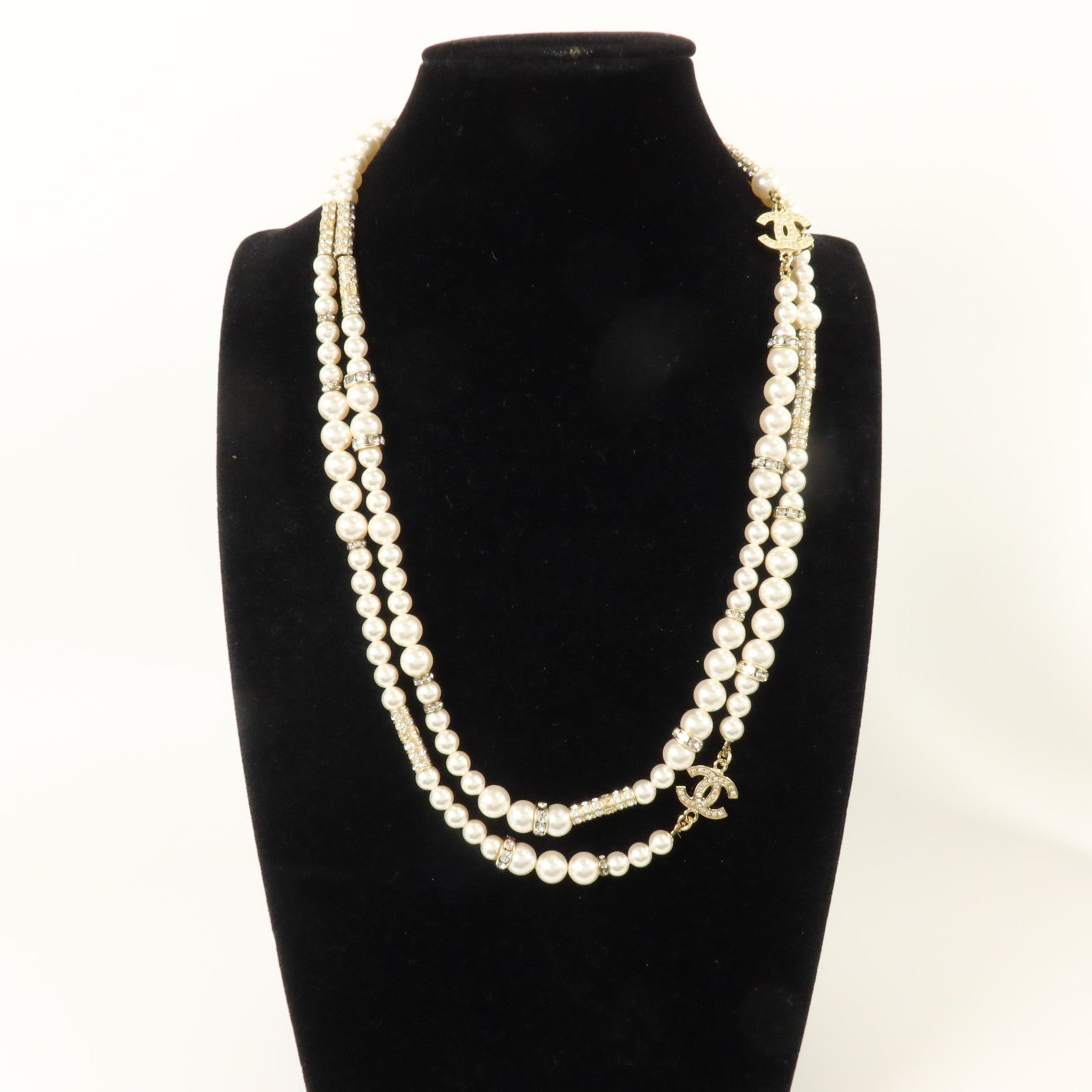 CHANEL PVC/金屬Necklace項鏈